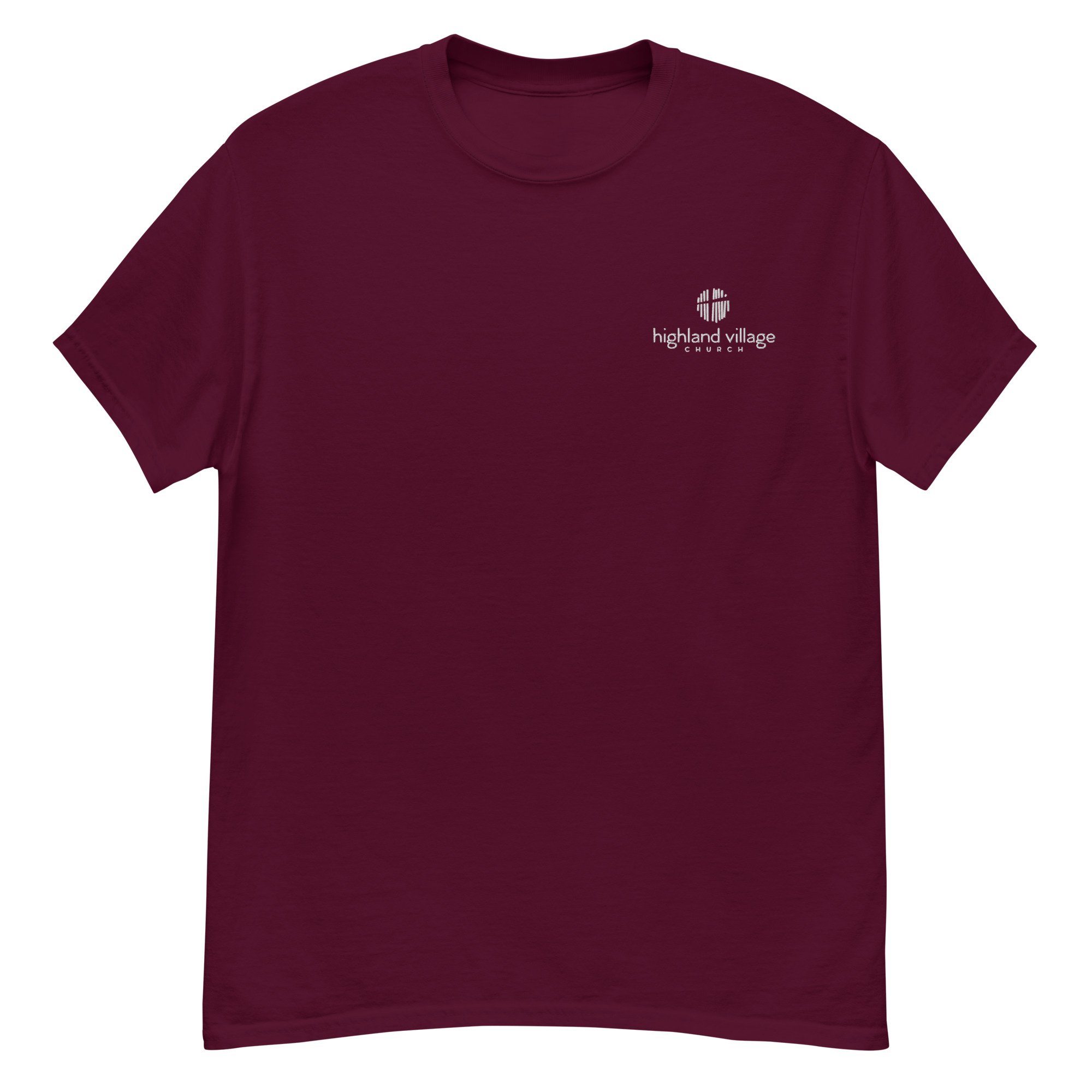 unisex-classic-tee-maroon-front-67feb0ed8a22c.jpg