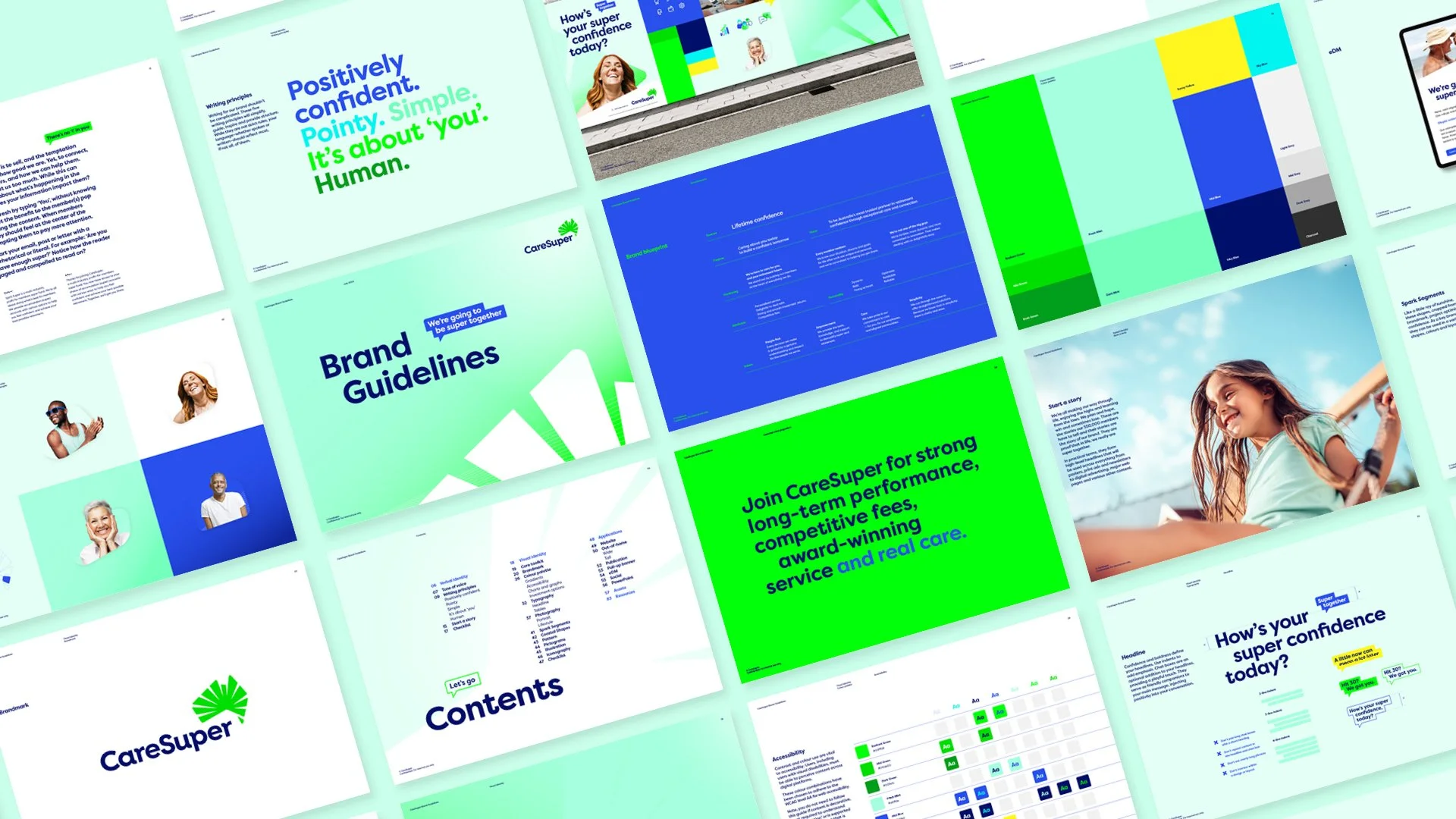 CareSuper brand identity guidelines