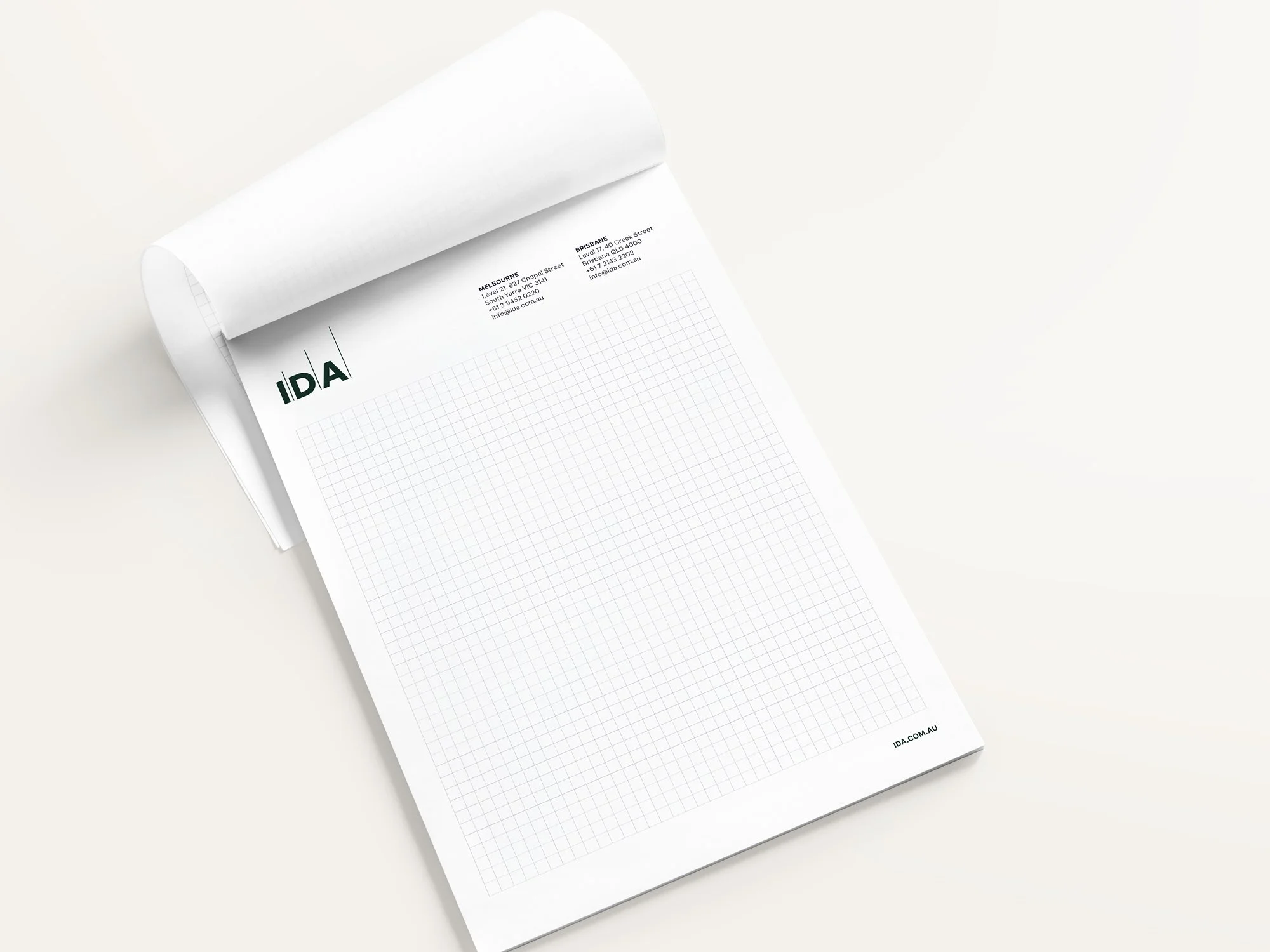 Branded notebook