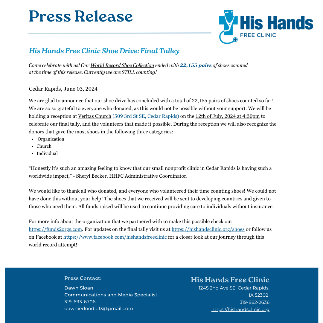 HHFC Shoe Drive Announcement.png