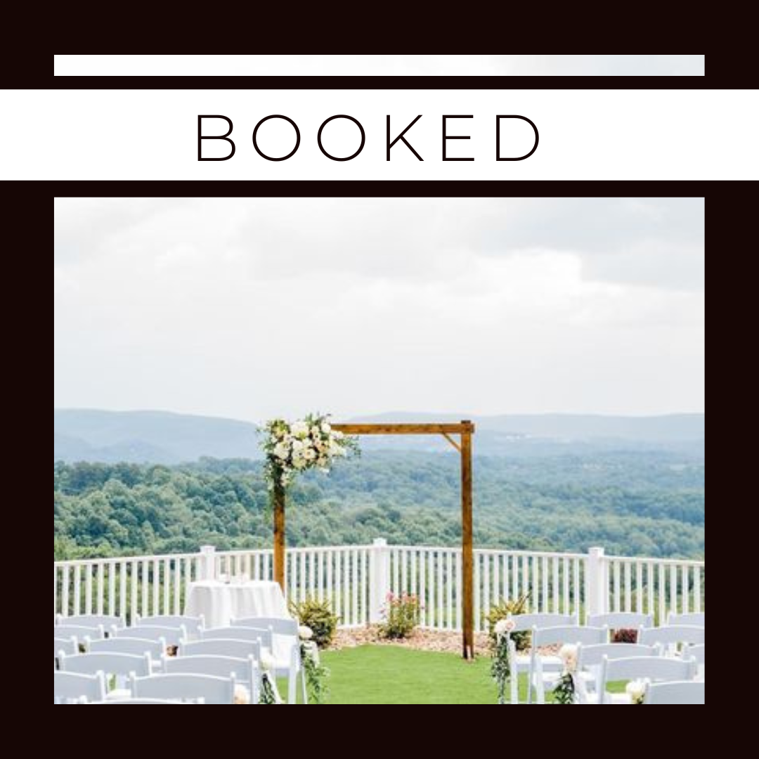 BOOKED-WEDDING WEEKEND