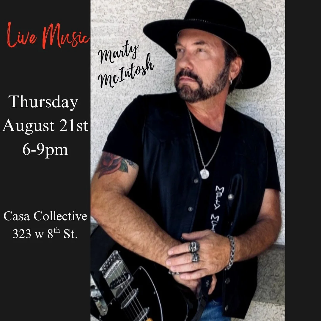 Join us tonight for some live music with Marty McIntosh from 6-9.

#livemusic #casagrandeaz #taphouse #familyfriendly #indoorseating 

@cafe_los_tios