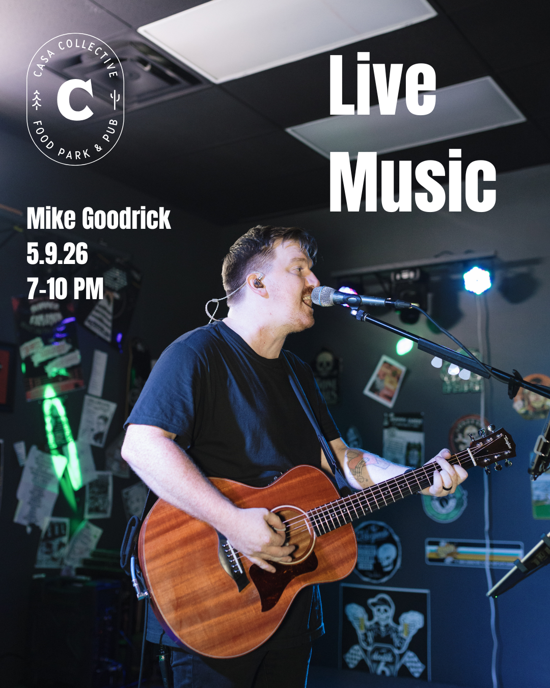 Live Music With Mike Goodrick
