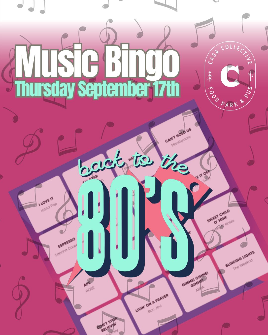 Music Bingo
