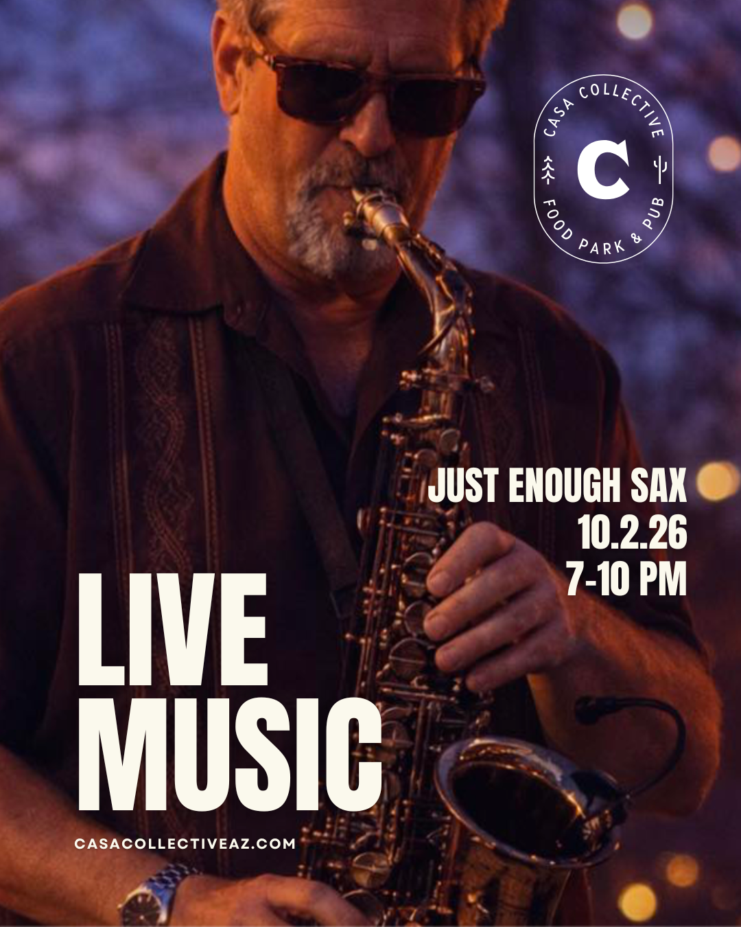 Just Enough Sax