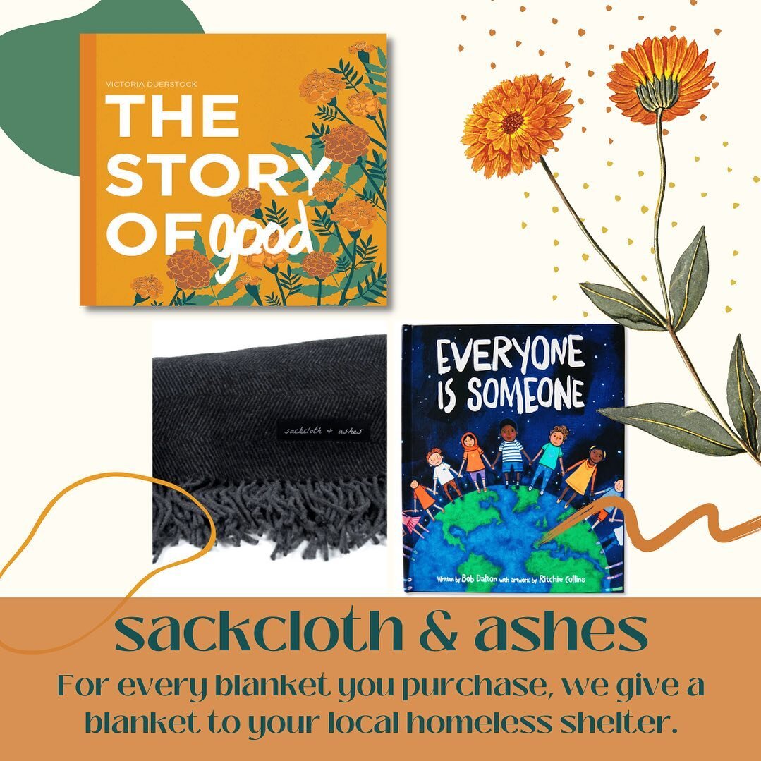 Today I&rsquo;m so proud to share the work that Sackcloth &amp; Ashes is doing to impact homelessness. 
Doing good business with remarkable products making an impact. Check them out and support the mission! You&rsquo;ll find they benefit your communi