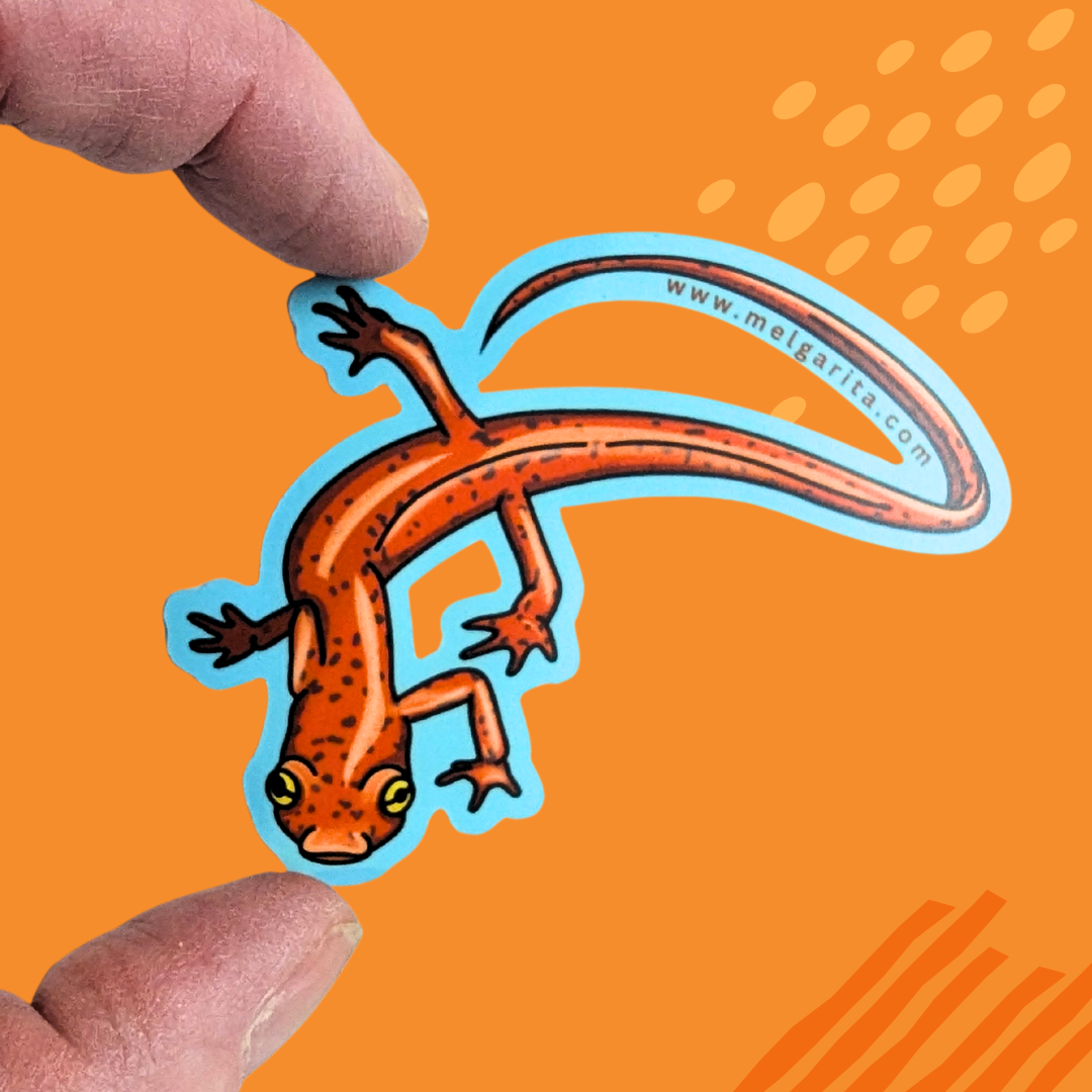 Sneaky Salamander sticker LP.png