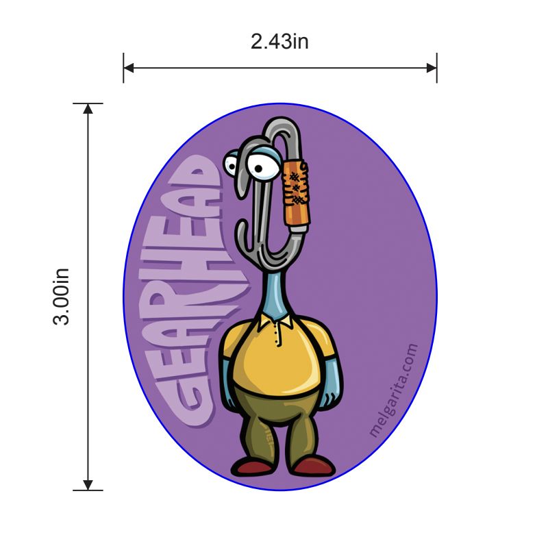 Magnet gearhead carabiner size.png