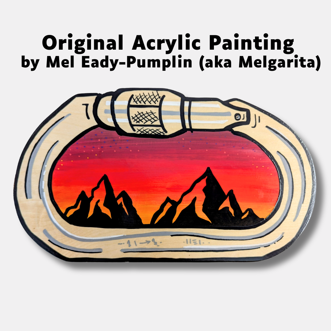 Mountain sunset in carabiner full front.png