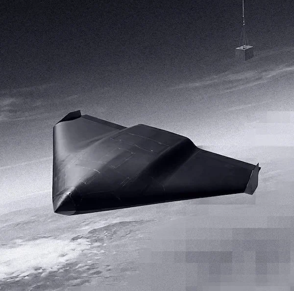 Planetfall - a novel payload-to-point delivery system to avoid air defences