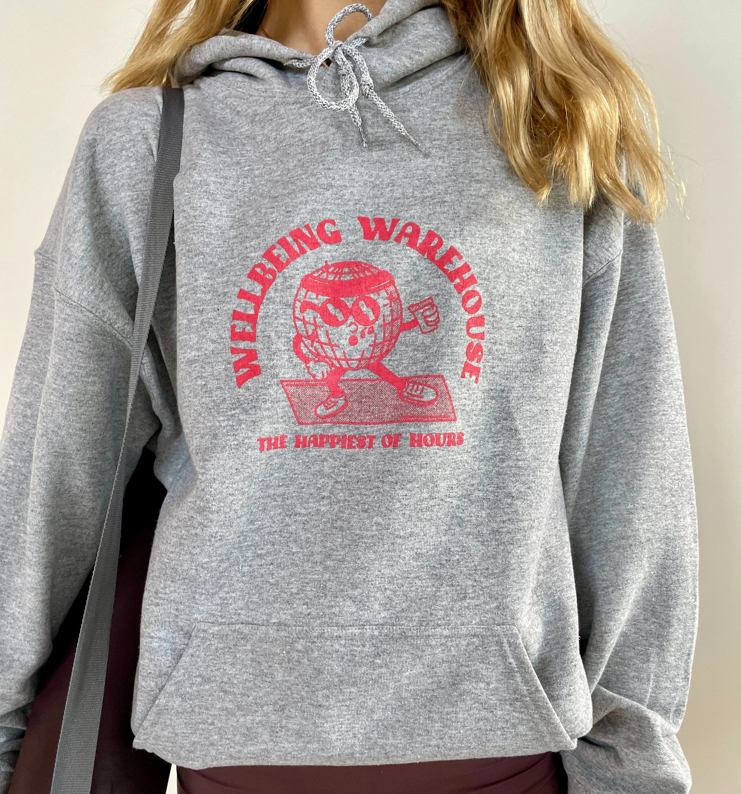 Grey Wellbeing Hoodie