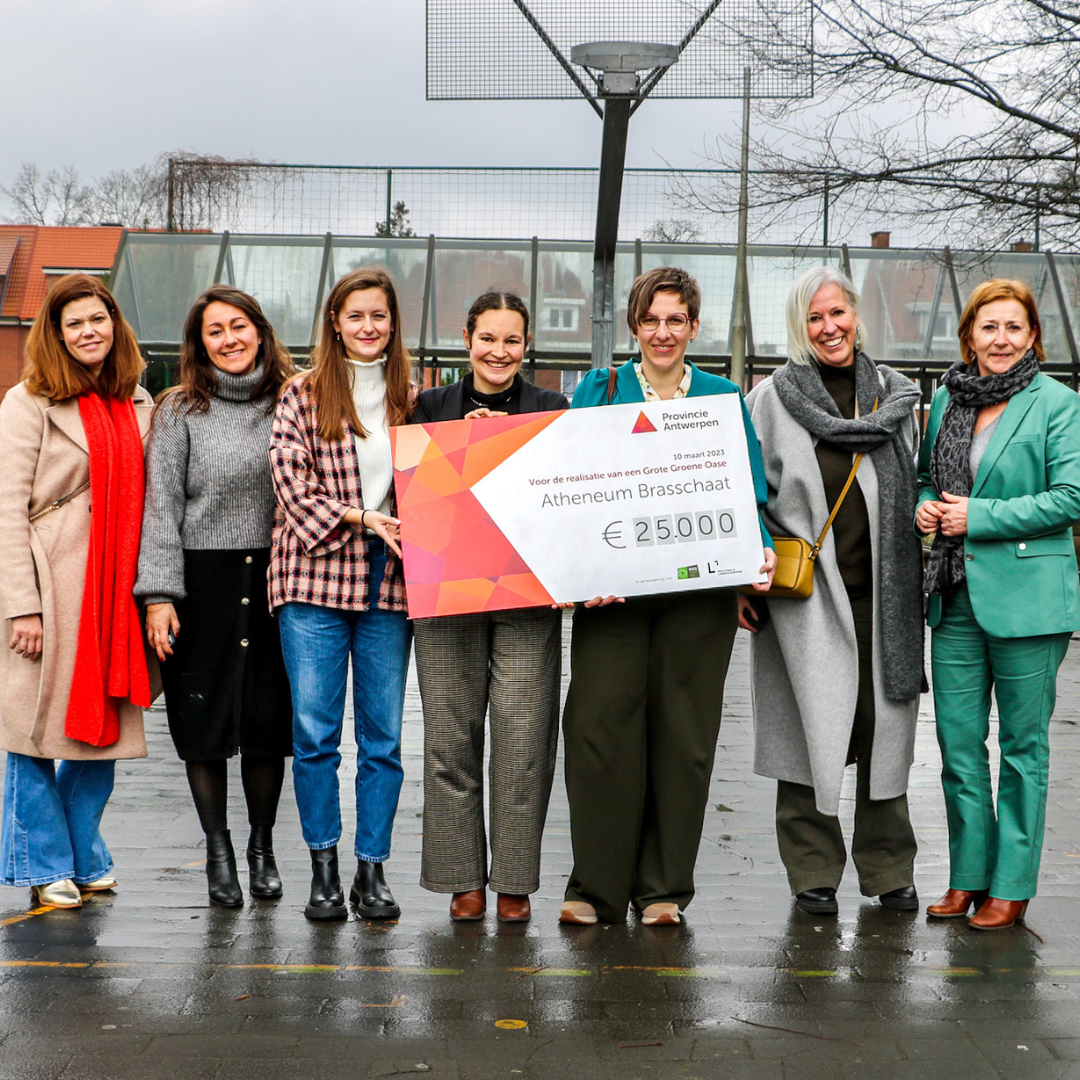 Grote groene oase voor atheneum Brasschaat