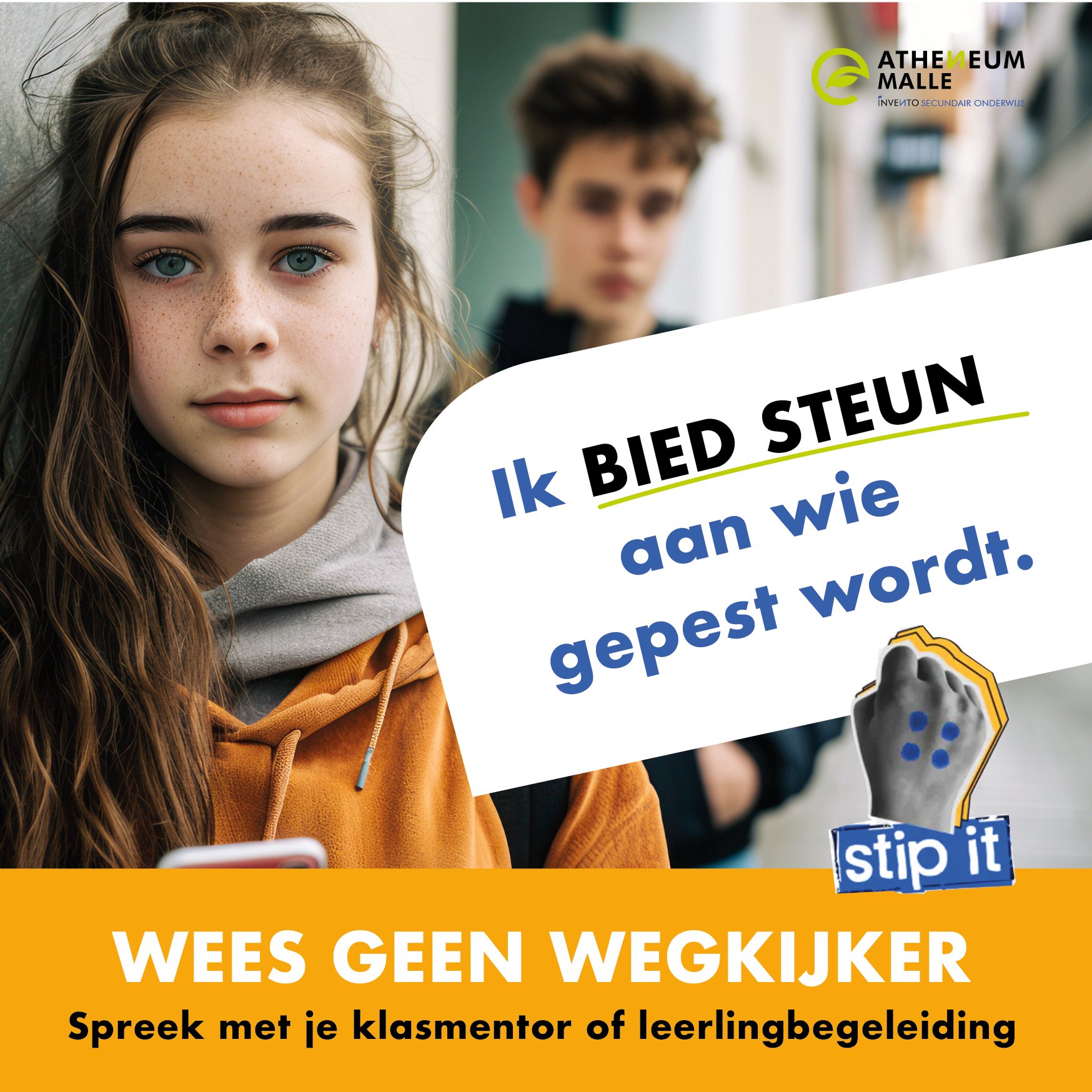 Kies kleur tegen pesten!