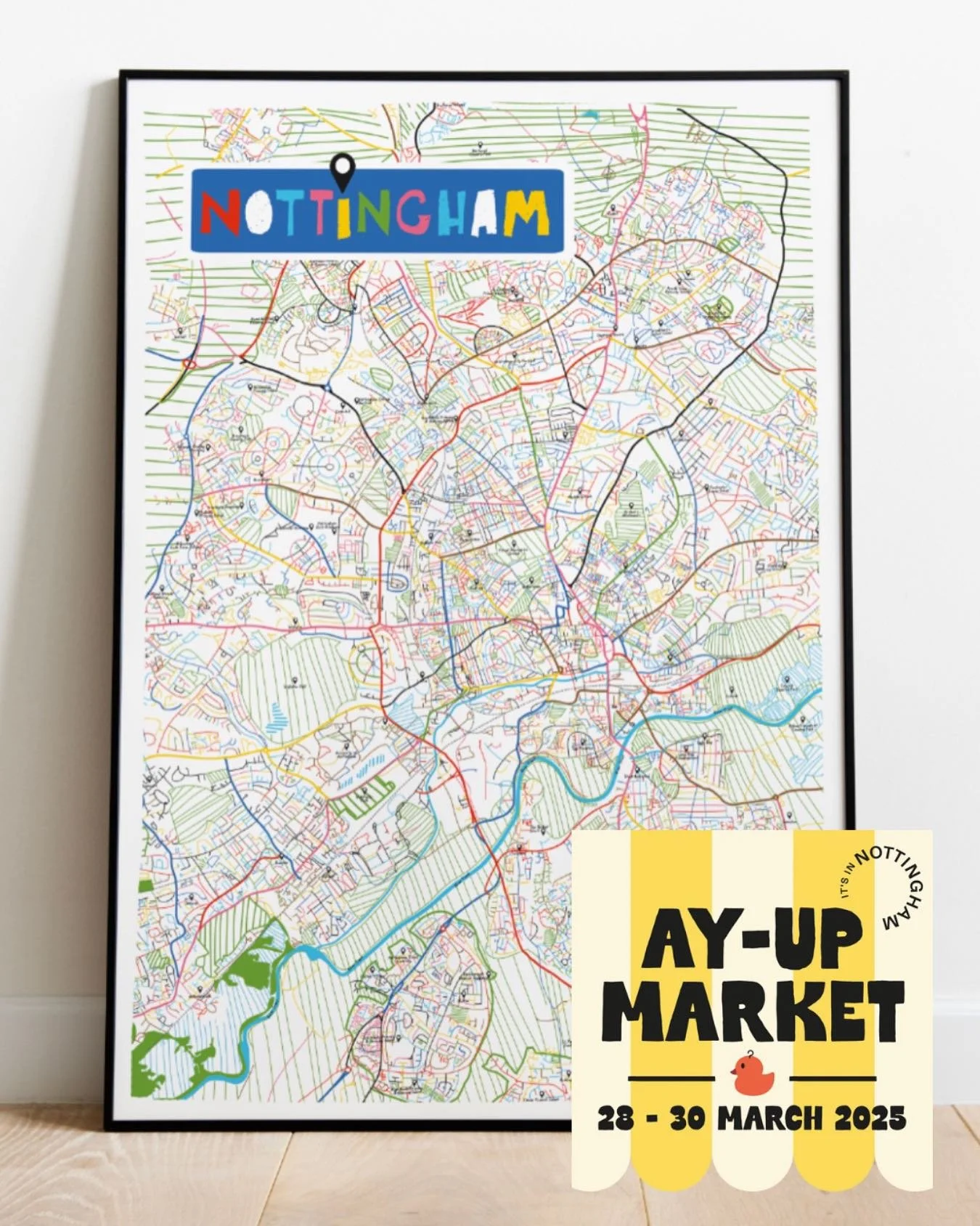 Hello!! Im sorry Ive not been posting lots on here. Ive been up to my eyes in all things @the_stalls_market but Im having a day off to go to someone elses party this Friday! Yes, Ill be  at the @itsinnottingham Ay Up Market in Nottinghams Market Squa