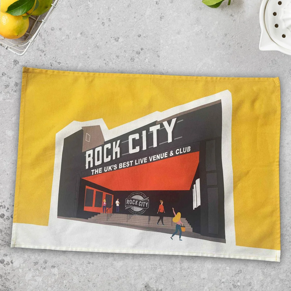 ROCK CITY TEA TOWEL