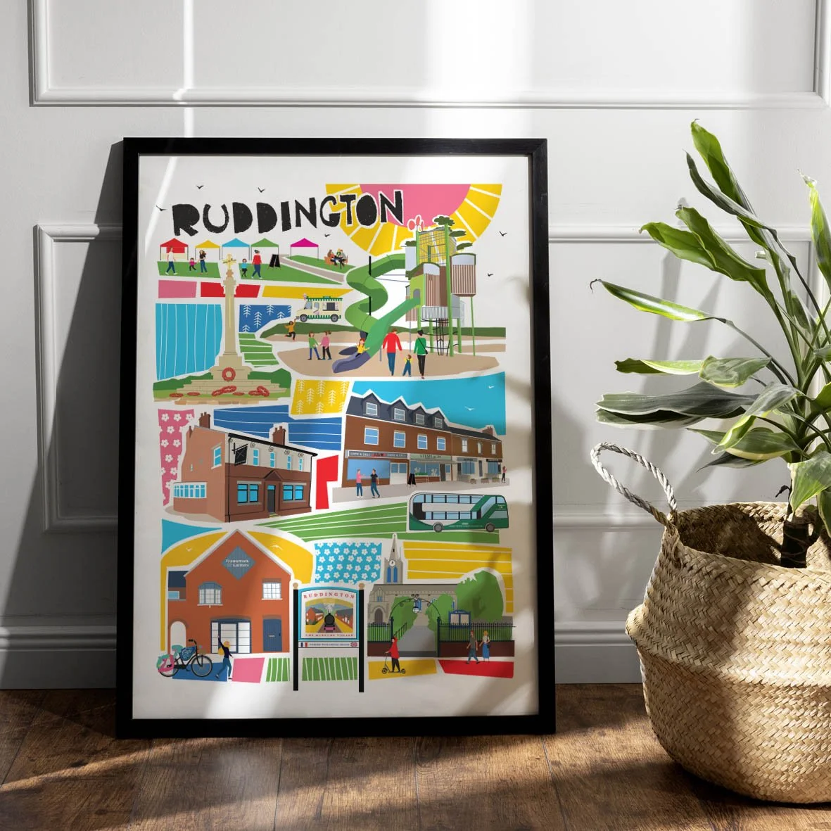 RUDDINGTON PRINT