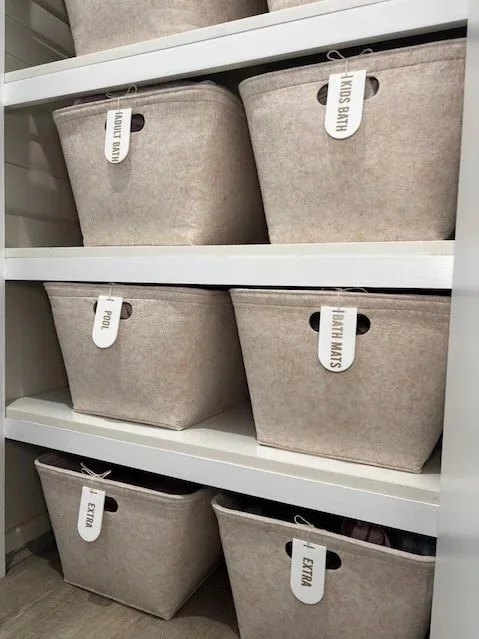 LINEN + STORAGE ORGANISATION