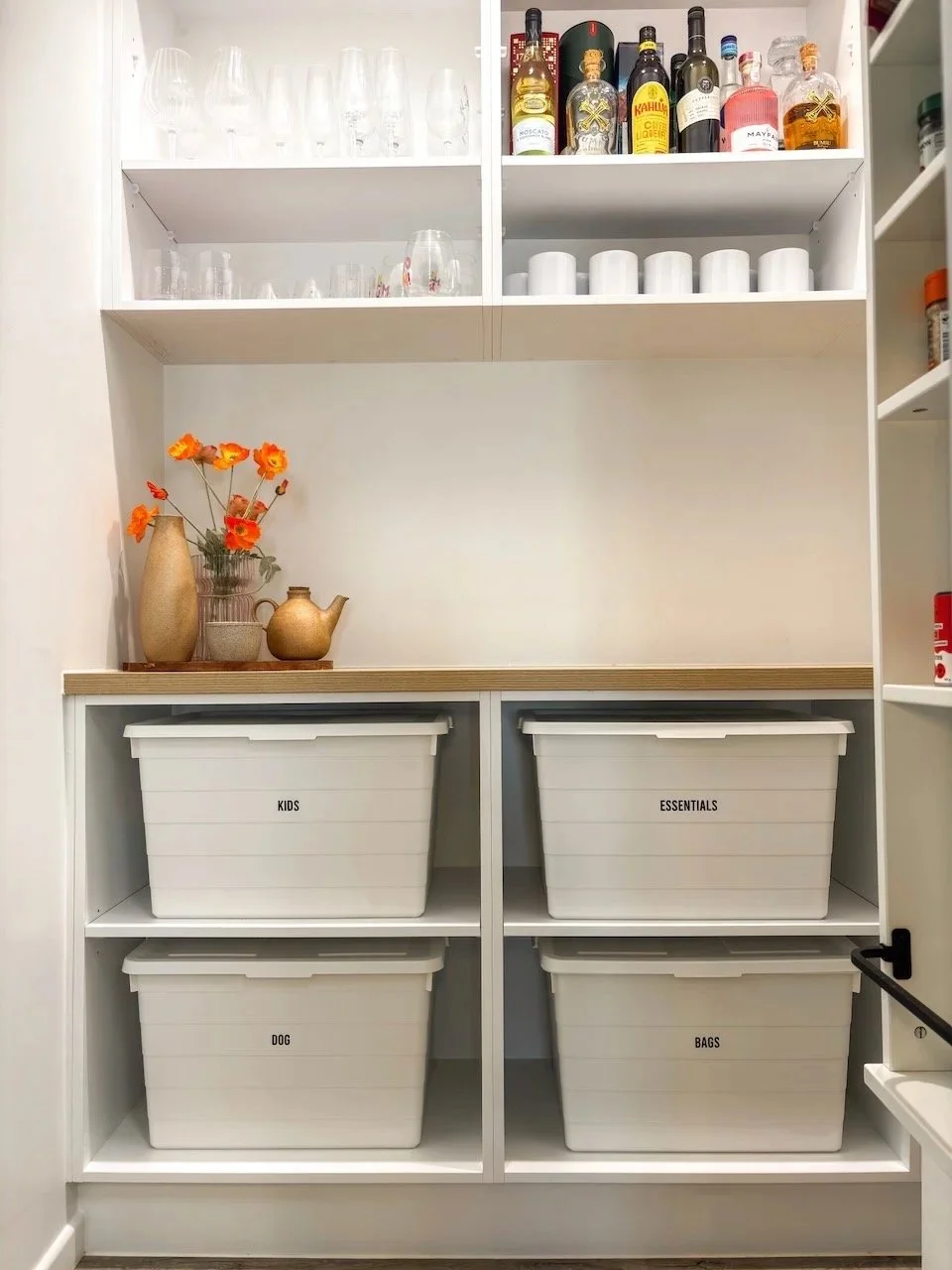 PANTRY + KITCHEN ORGANISATION