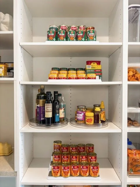 Organised pantry by The Calming Zone professional organiser in Brisbane