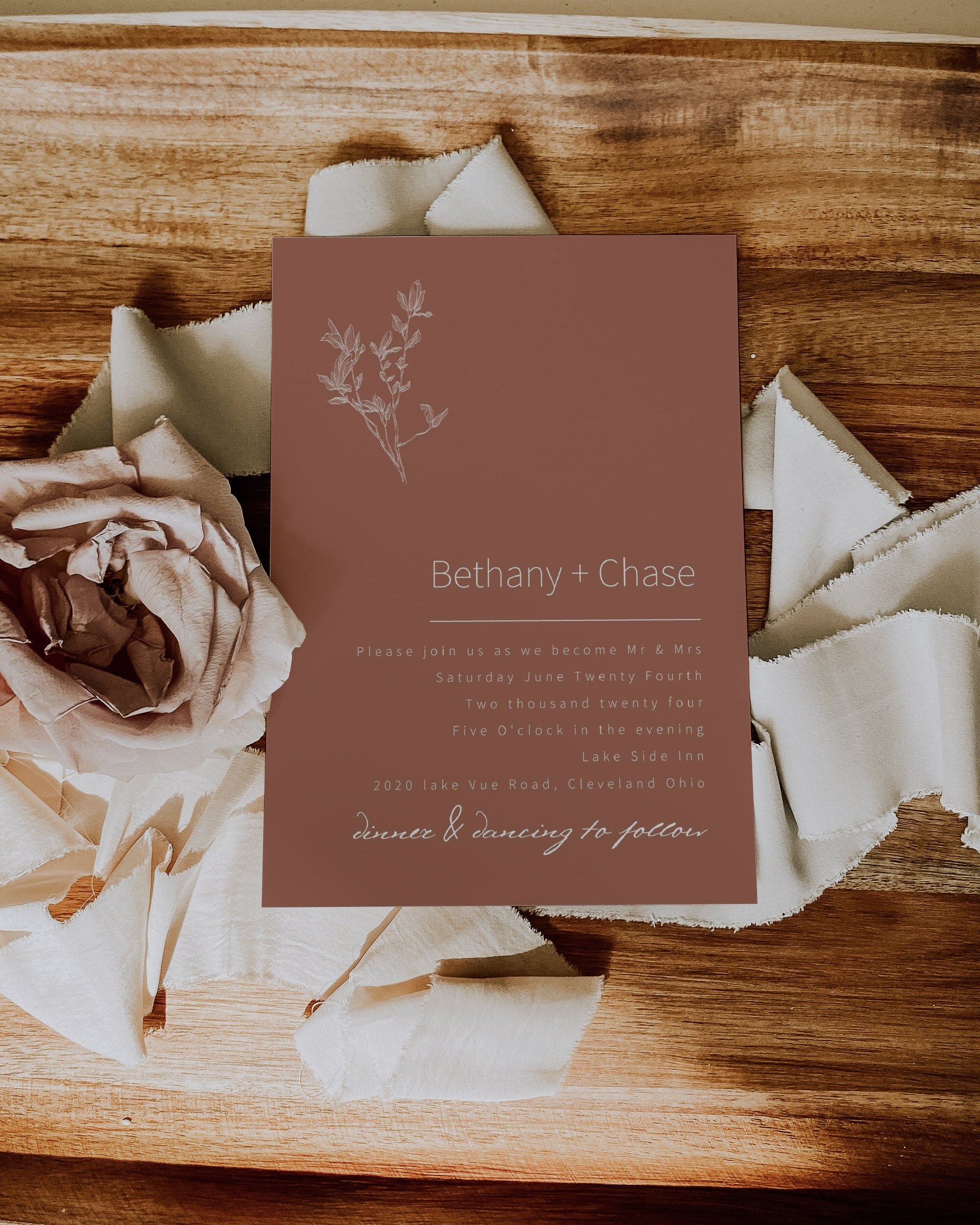 LDC075+Invitation+Boho+Simple+Double+Sided+Photo+w+QR+Code+5x7+Front+A.jpg
