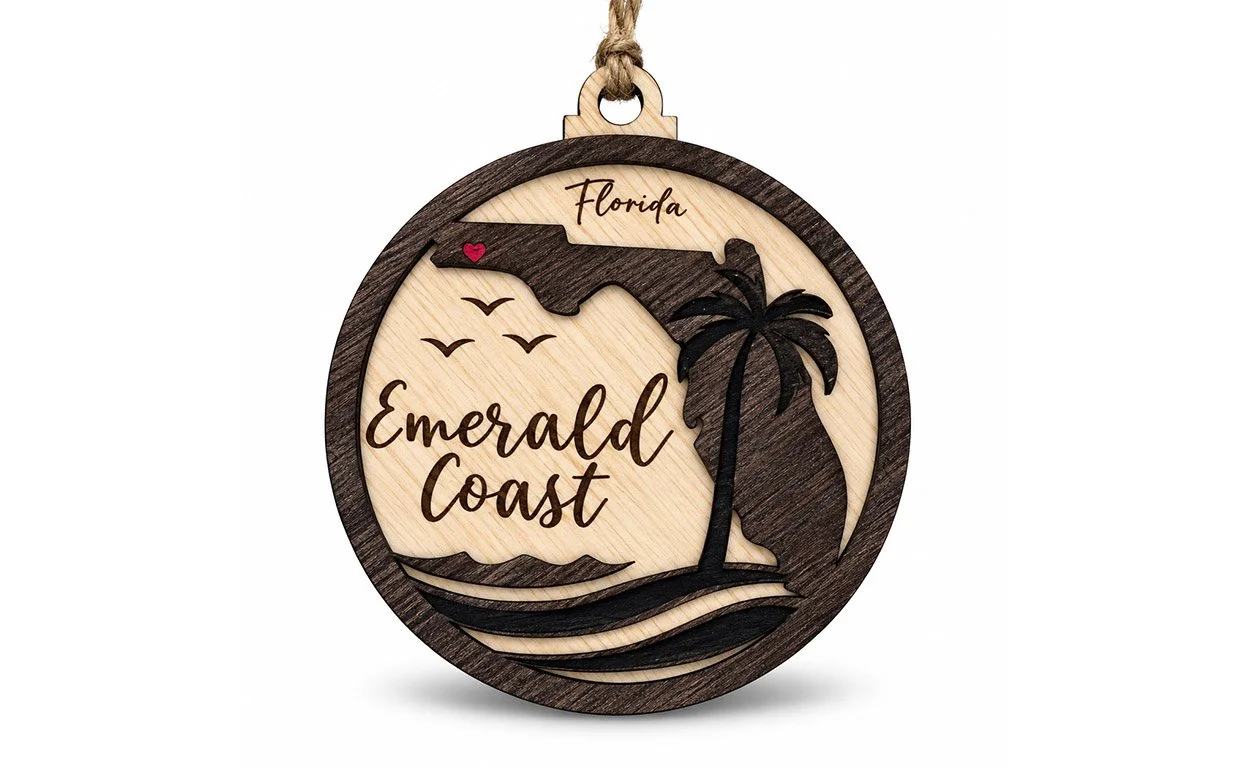 Emerald Coast Ornament
