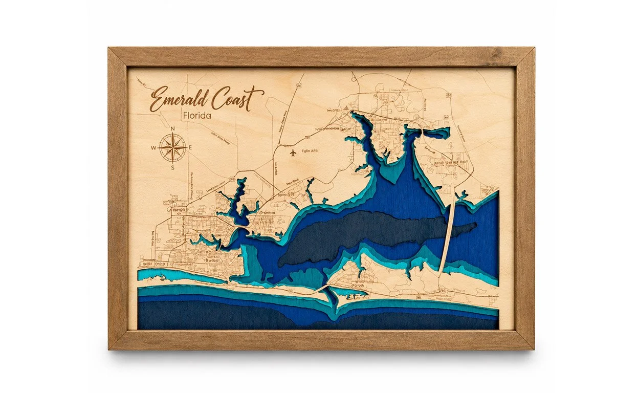 Emerald Coast 5 Layered Map