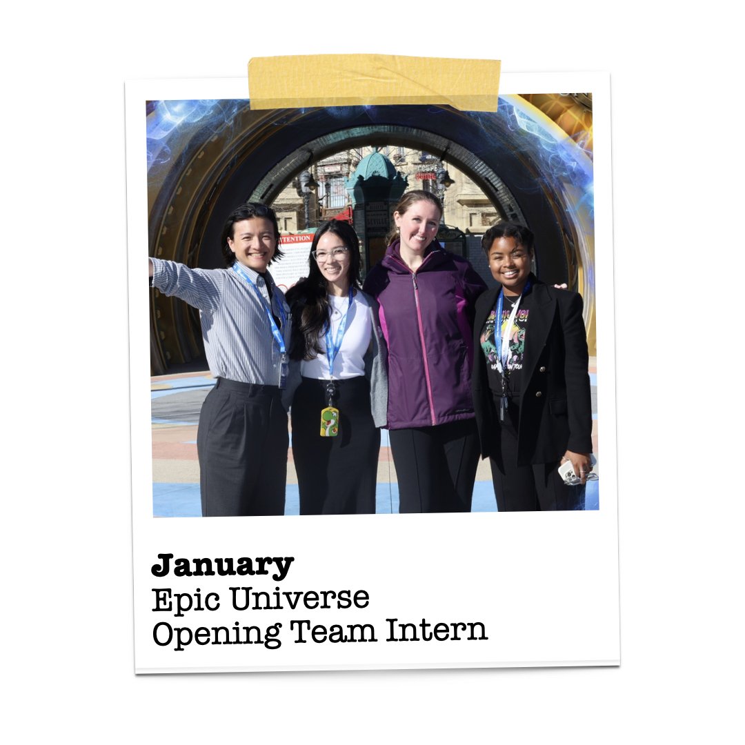 Stepping into the opening phase of Epic Universe marked my transition from learning to contributing, working alongside teams shaping large-scale themed experiences.
Thank you to everyone who welcomed me into this journey.