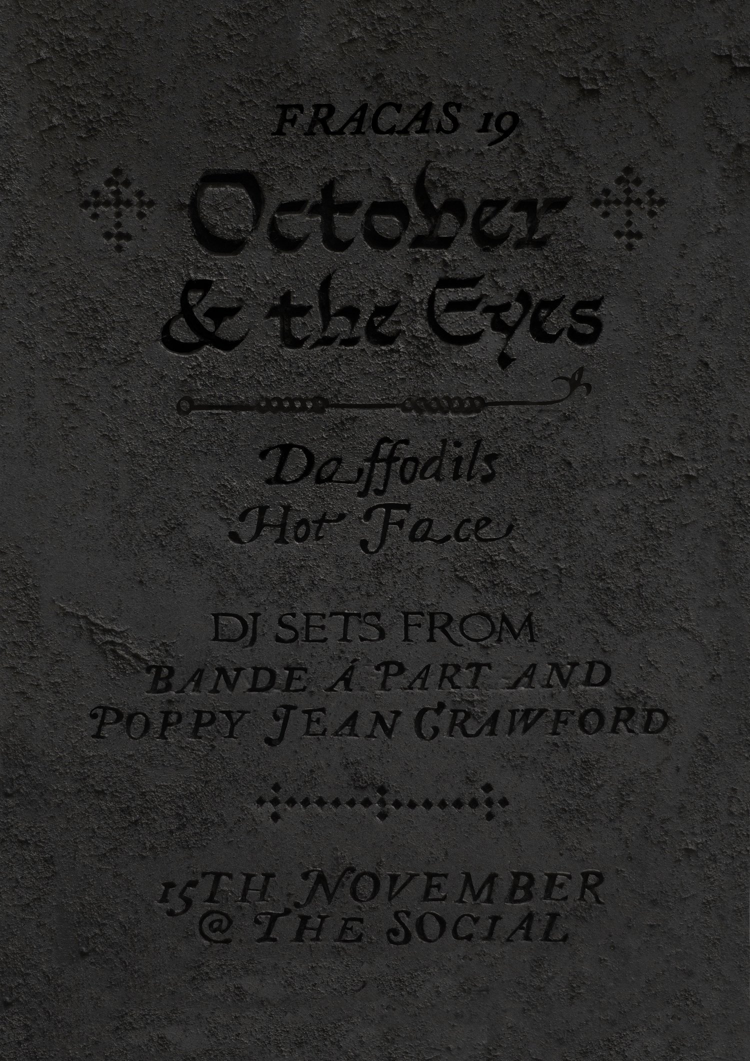 October & The Eyes @ The Social