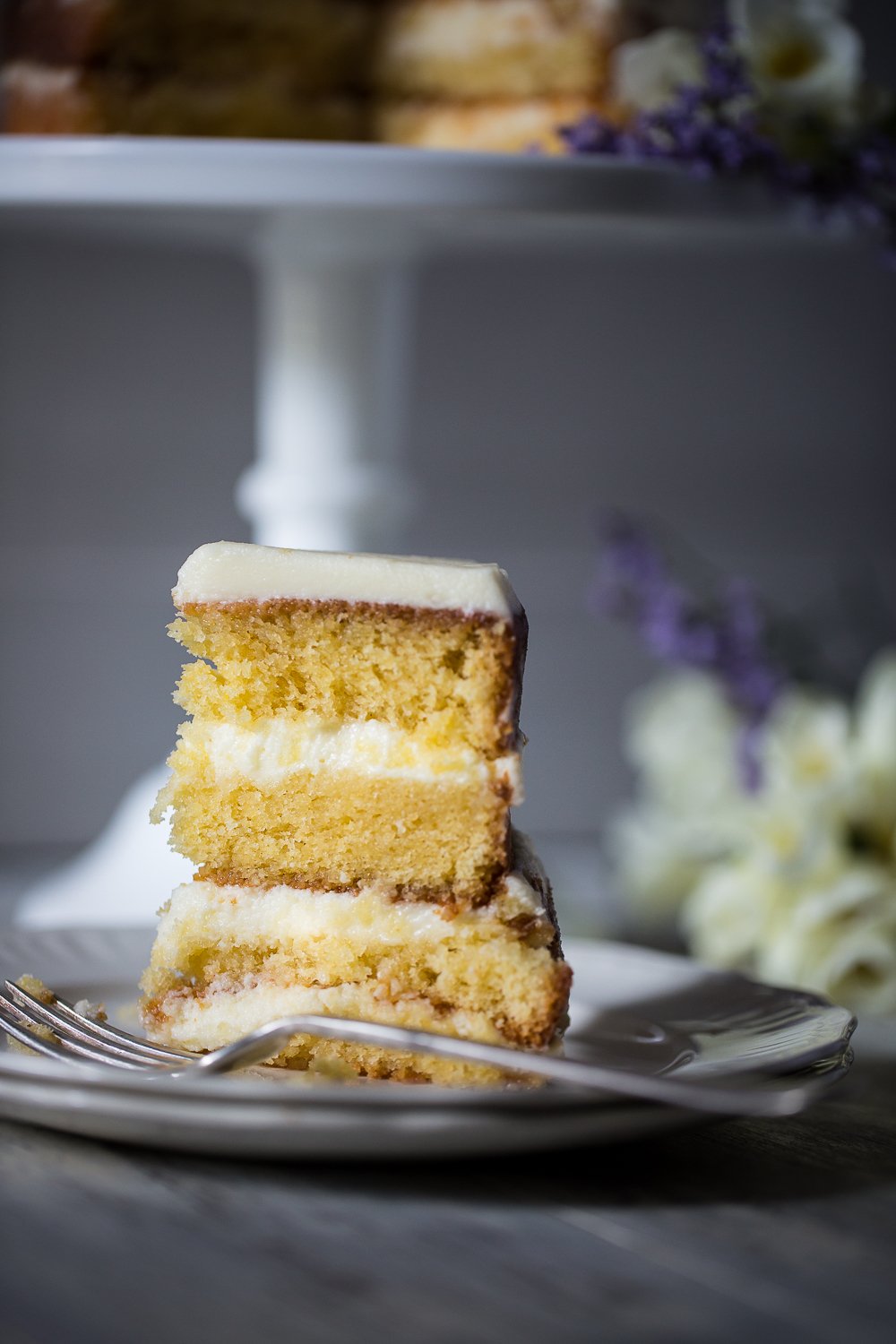 Lemon & elderflower celebration cake, Recipe