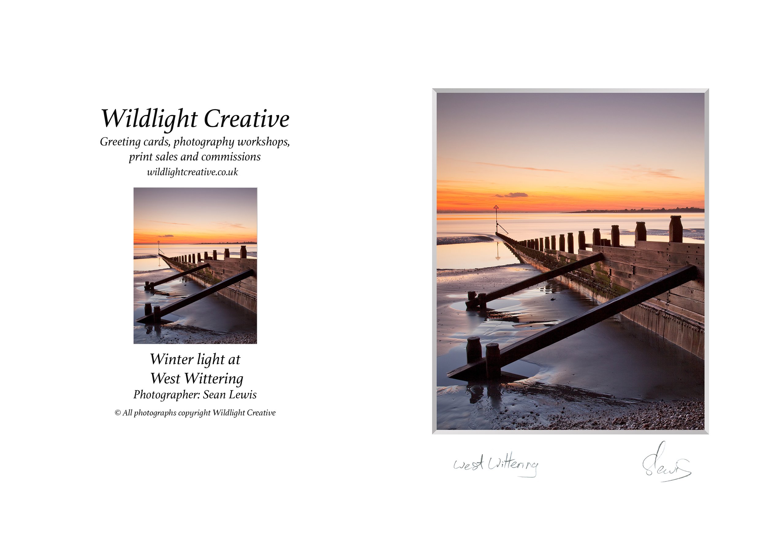 Winter Light at West Wittering