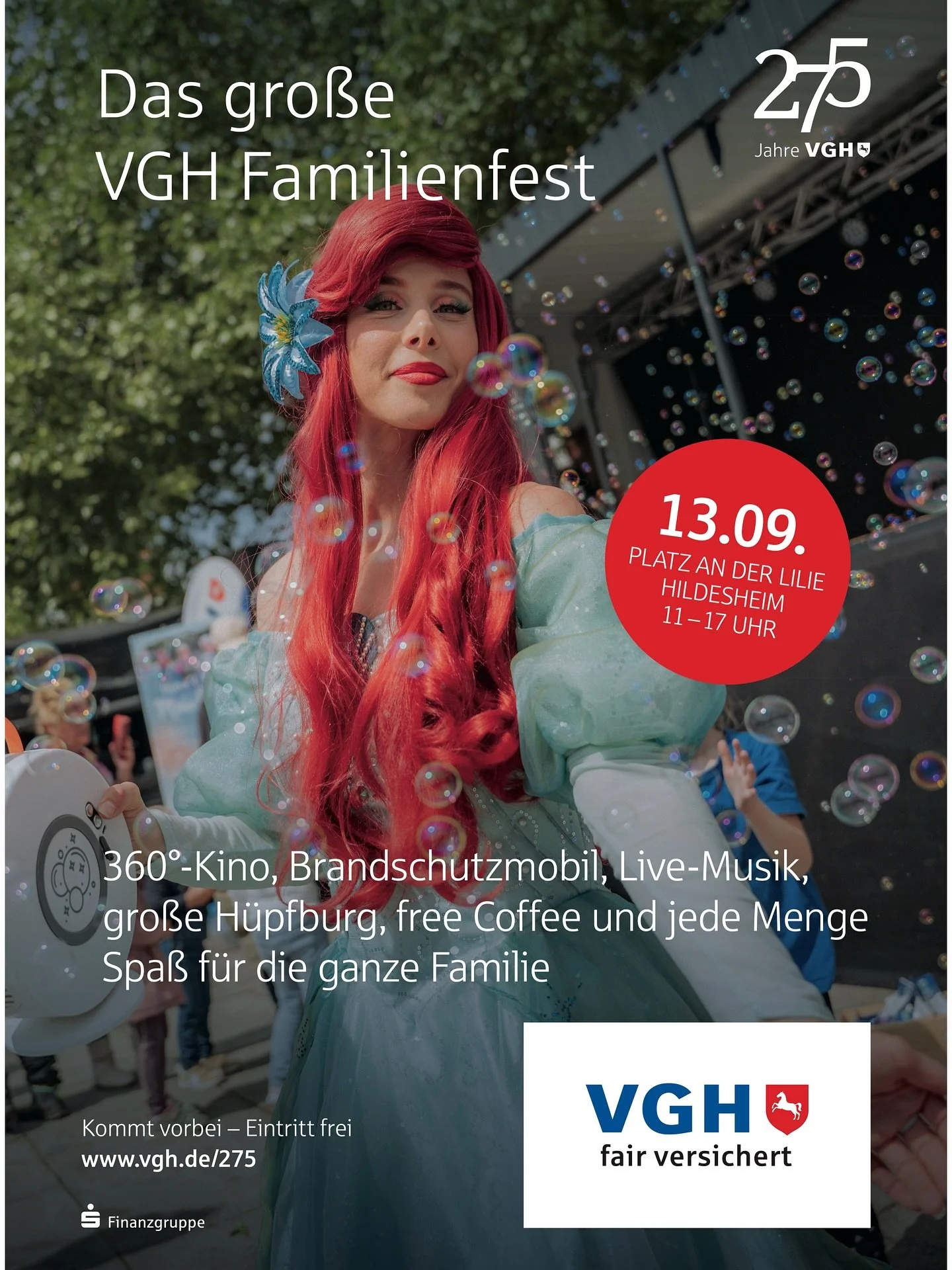 Kommenden Samstag sind wir in Hildesheim beim Familienfest &bdquo;Planet Niedersachsen&ldquo; 🌎

Kommt vorbei und freut euch auf ein spektakul&auml;res Kuppelzelt mit 360 Grad -  Niedersachsenfilm, Tipps und Tricks f&uuml;r mehr Nachhaltigkeit und U