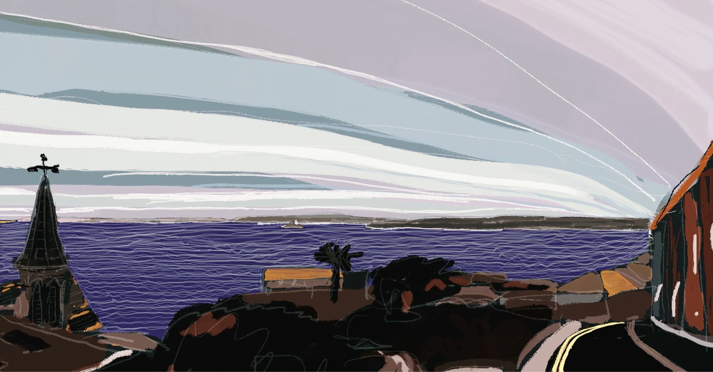 Godrevy from St Ives