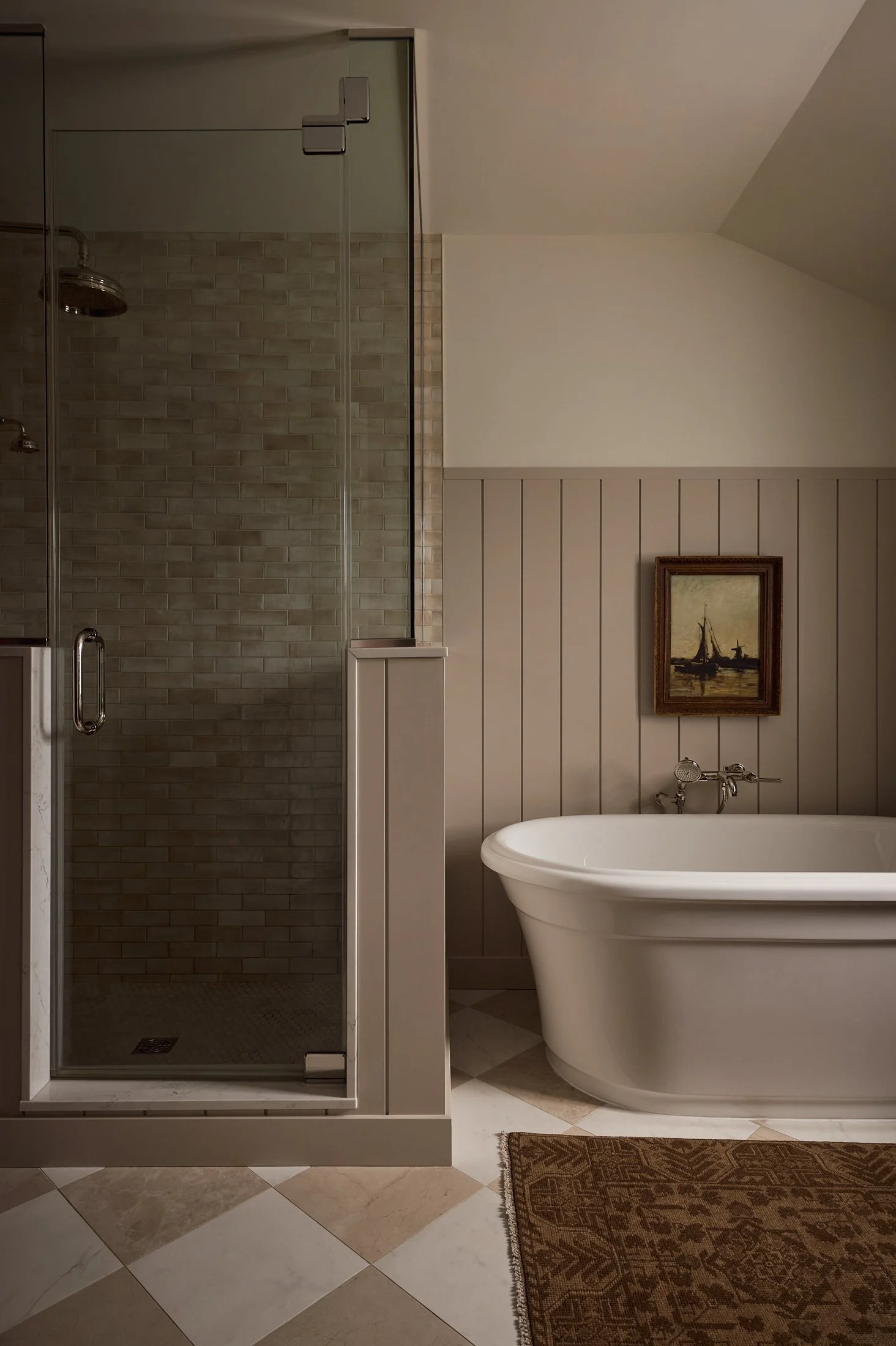 Design Résidence Dumfries - Blanc Marine Intérieurs - Bathroom