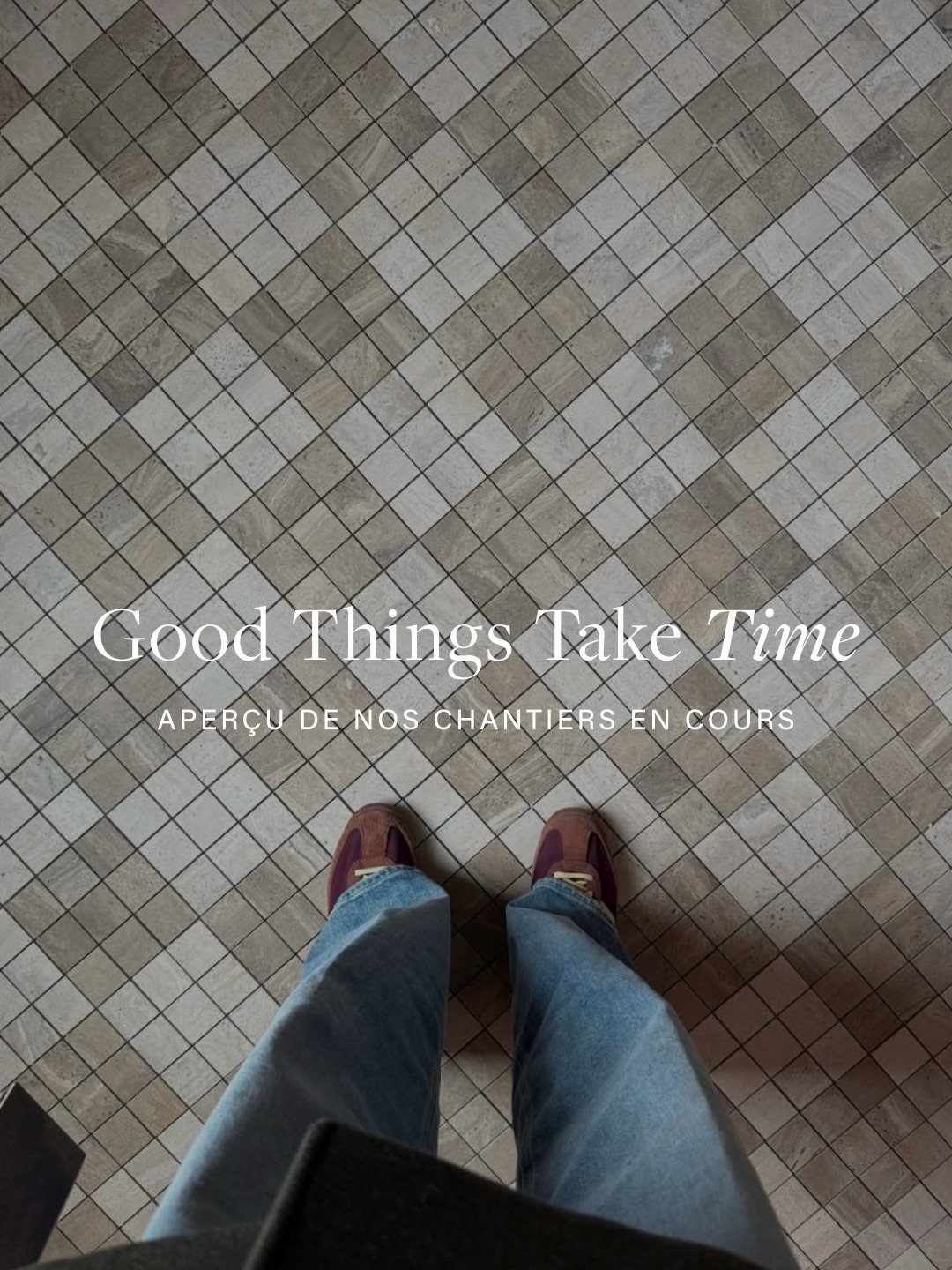 Good things take time ✨
Ces derniers mois ont &eacute;t&eacute; bien occup&eacute;s, entre le d&eacute;marrage de nouveaux projets, les chantiers et les d&eacute;cisions prises en coulisses. On vous pr&eacute;sente quelques-uns de nos projets actuell