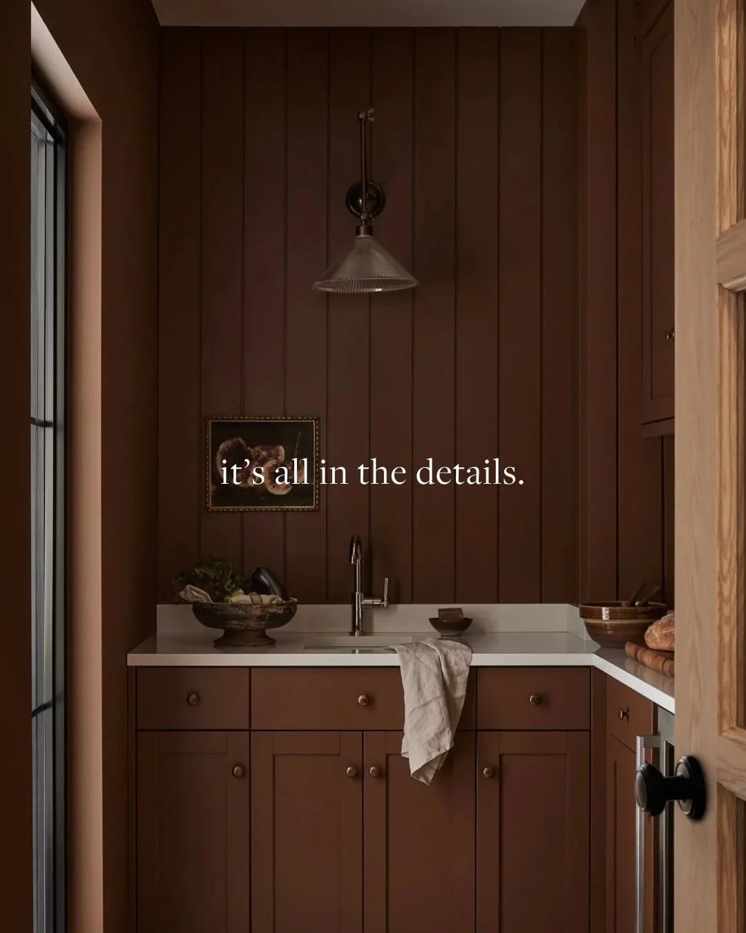 We have a true obsession with details. 🤎

We think through every single one to create spaces that feel refined, warm, and perfectly balanced. Because it&rsquo;s often the most subtle ones that make all the difference.

The moment we step into your h