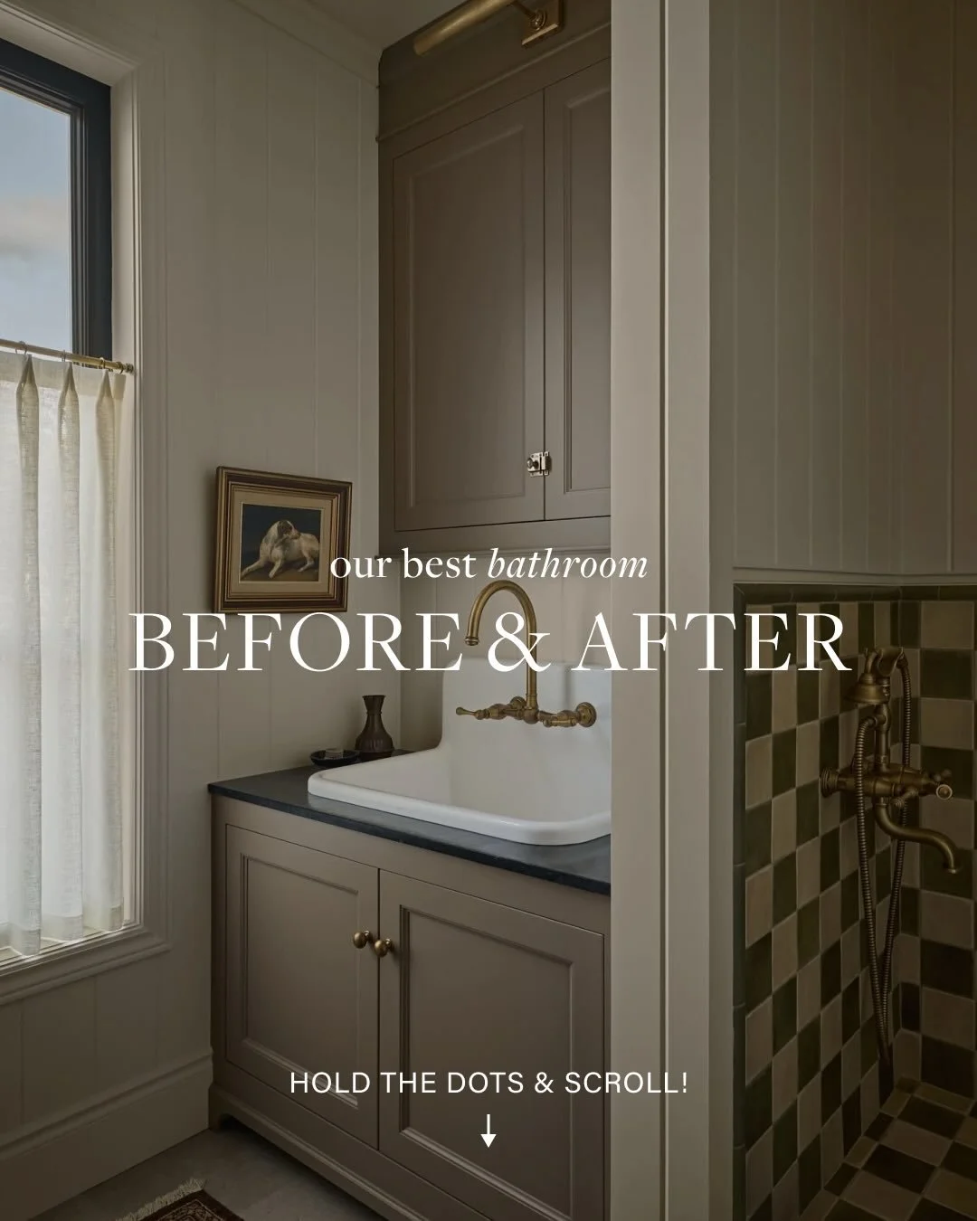 A bathroom should feel like a pause. ✨

When we design one, we think about how to make it timeless, how to bring calm, and how every material, every detail contributes to that feeling.

A space designed to feel good, naturally.

&mdash;&mdash;&mdash;