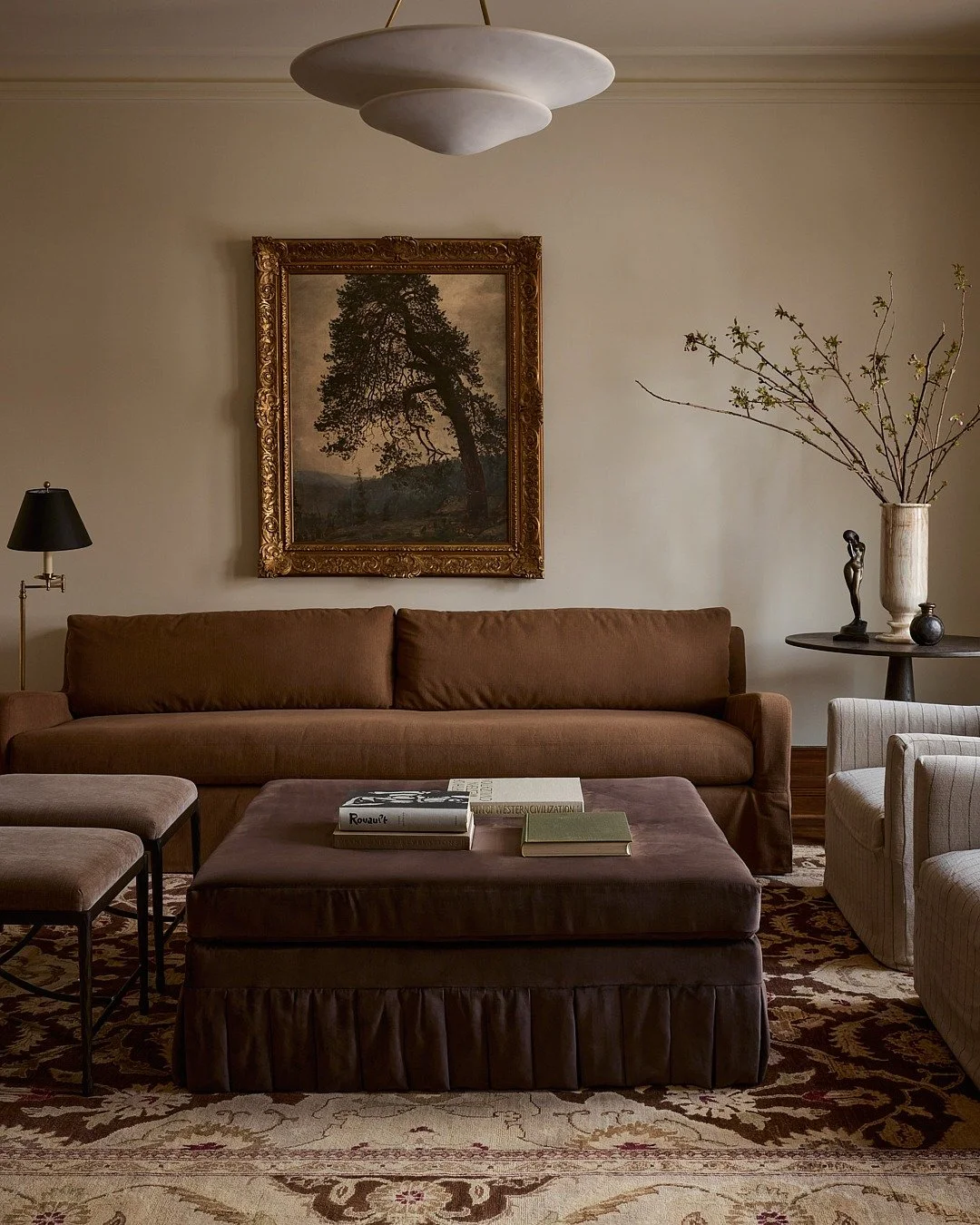 The Victoria Residence living room strikes the perfect balance between old and new.

Honouring the home&rsquo;s original character while thoughtfully enhancing every detail, this project was such a treat for us to bring to life.

All of the decor pie