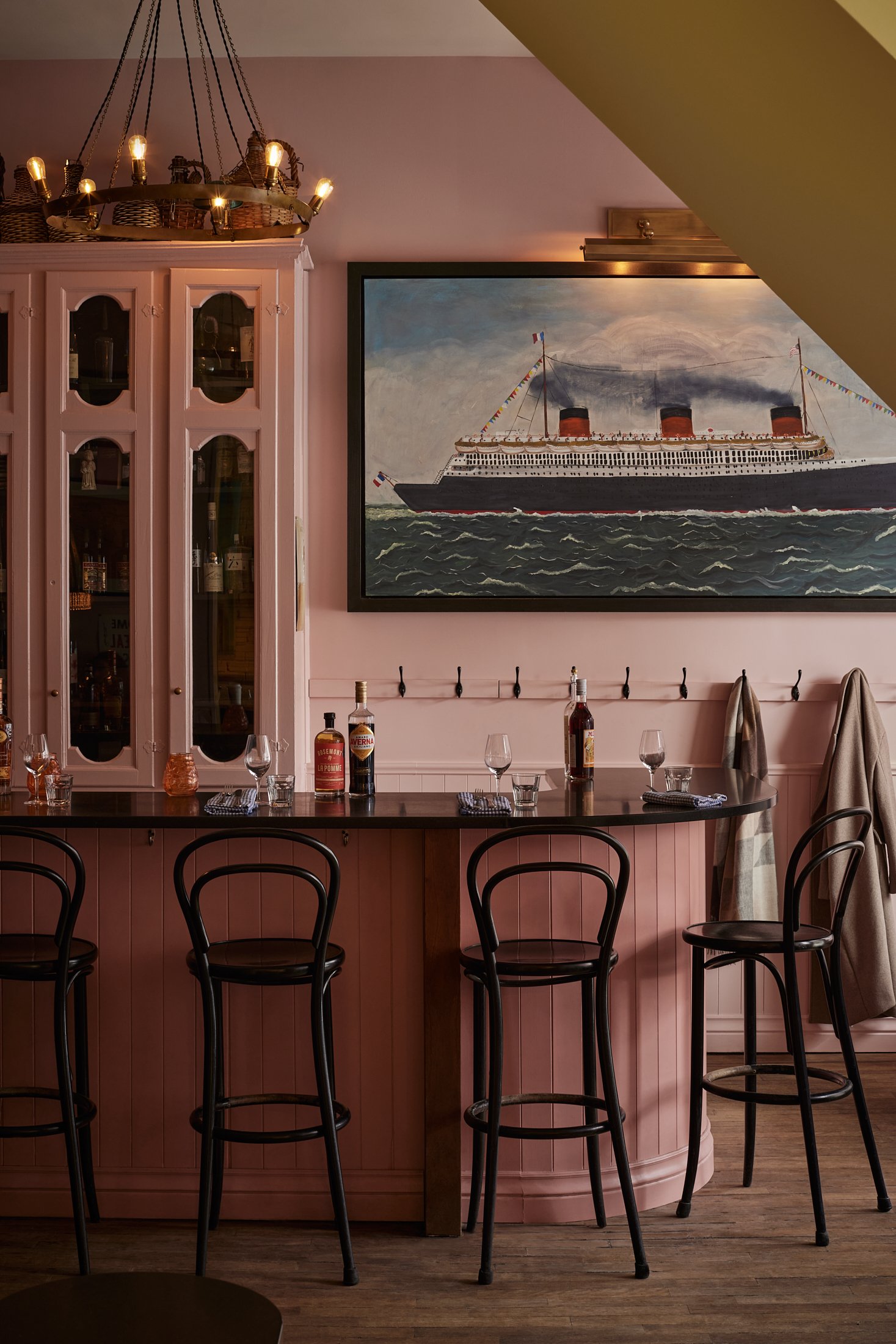 Vin Papillon - Interior Design Blanc Marine