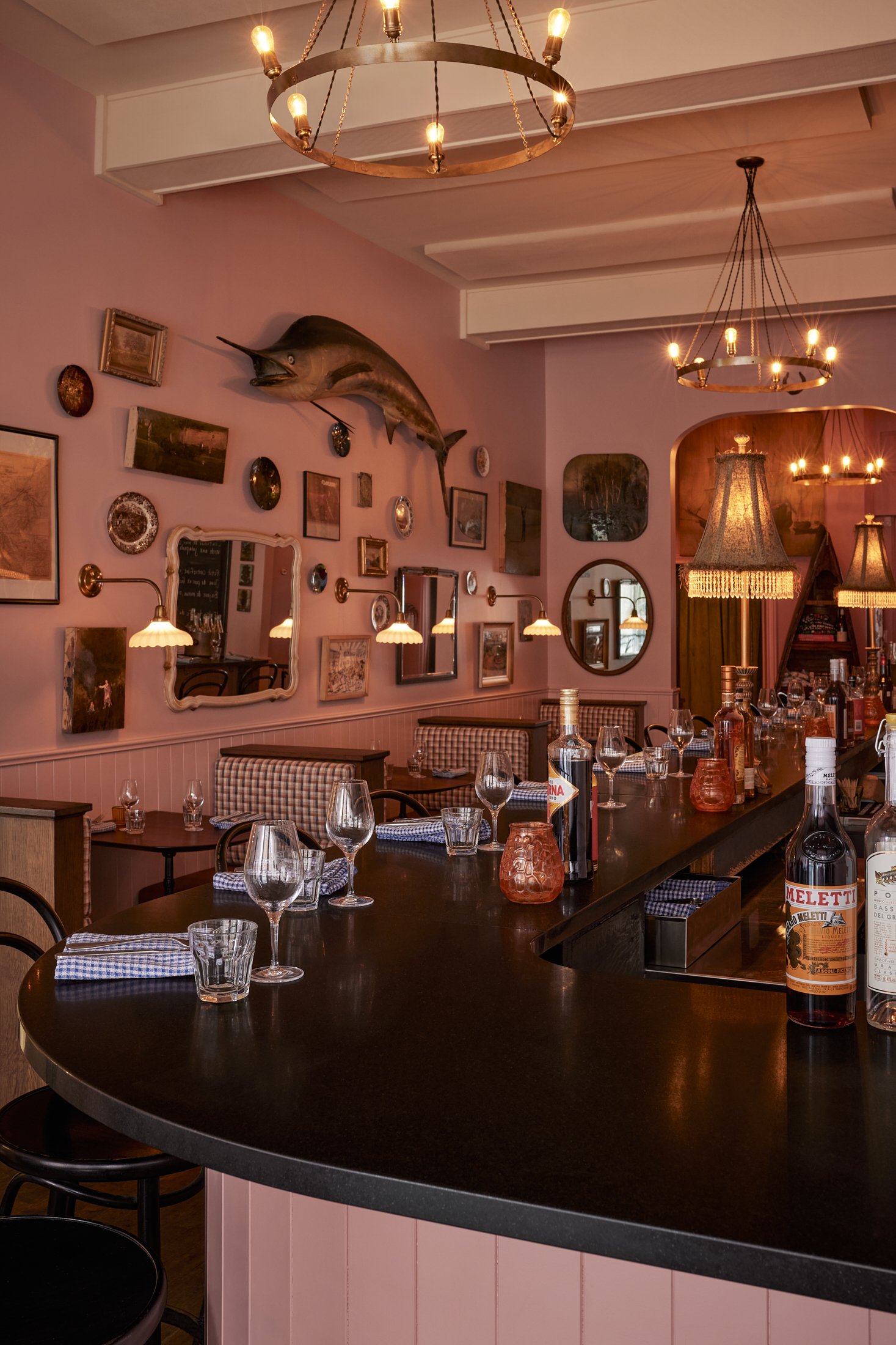 Vin Papillon - Interior Design Blanc Marine