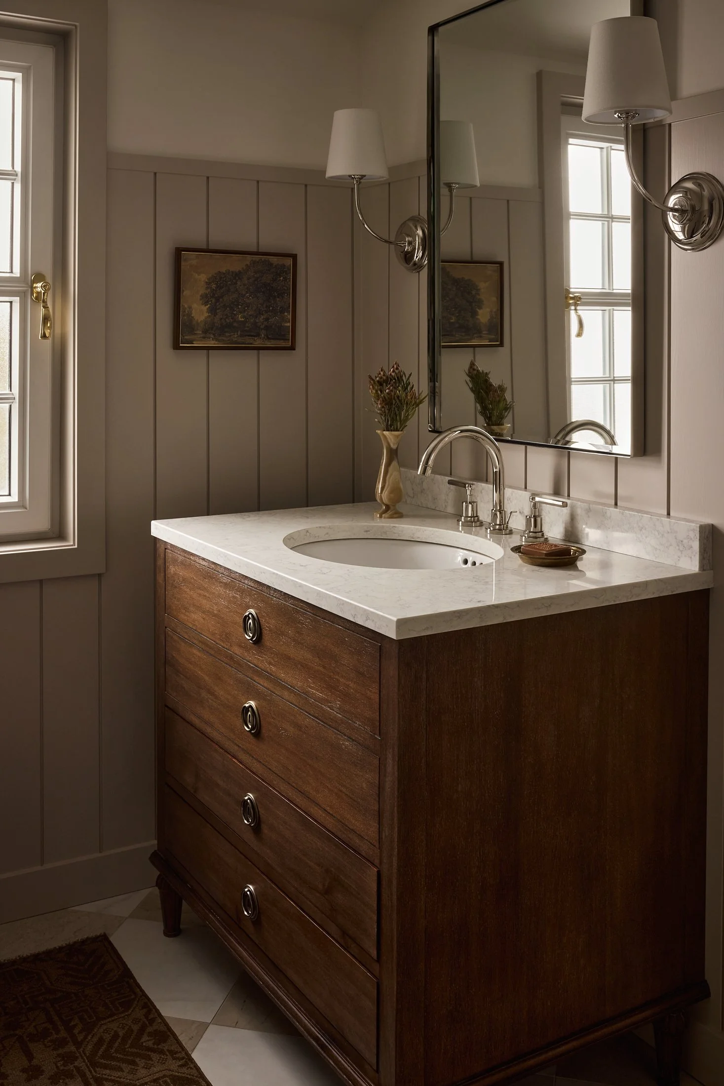 Design Résidence Dumfries - Blanc Marine Intérieurs - Bathroom