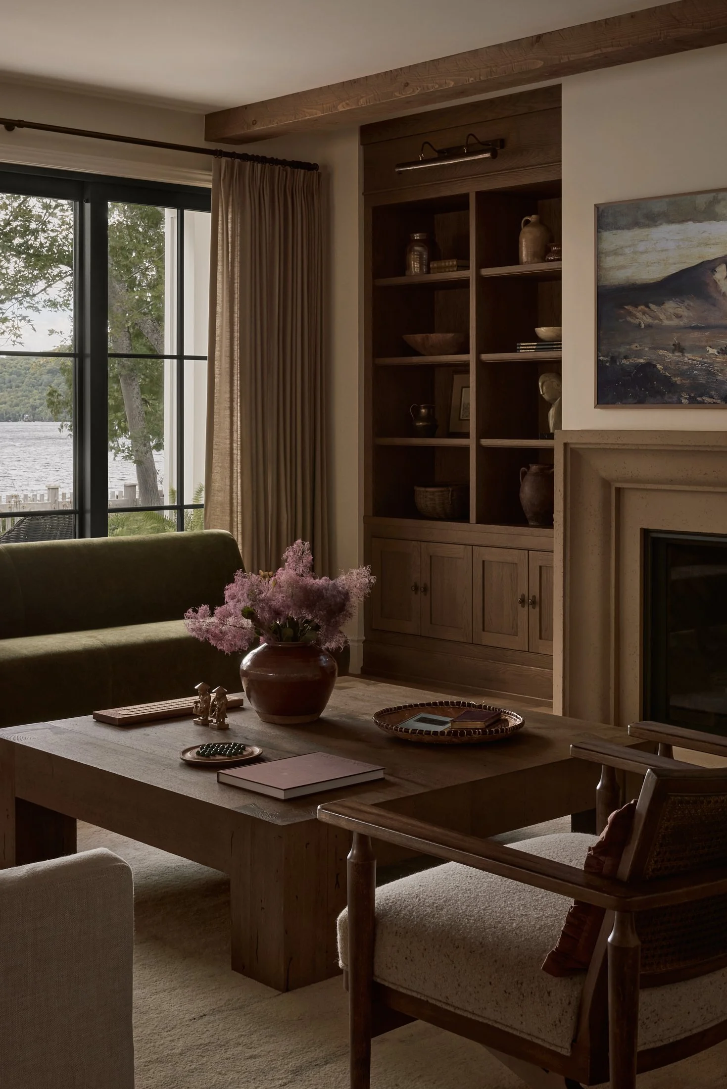 Design Résidence Deslauriers - Blanc Marine Intérieurs - Living Room