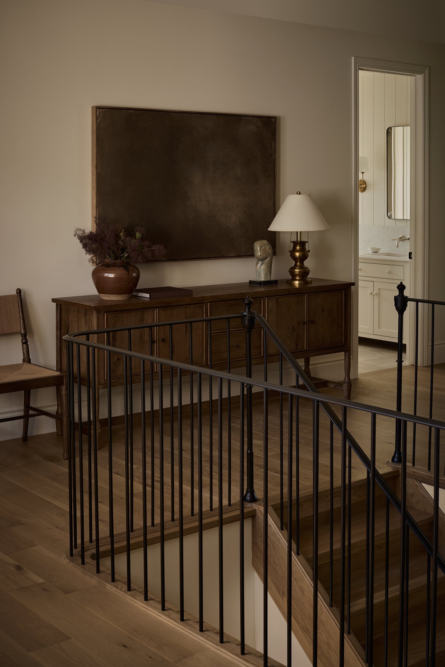 Design Résidence Deslauriers - Blanc Marine Intérieurs - Staircase
