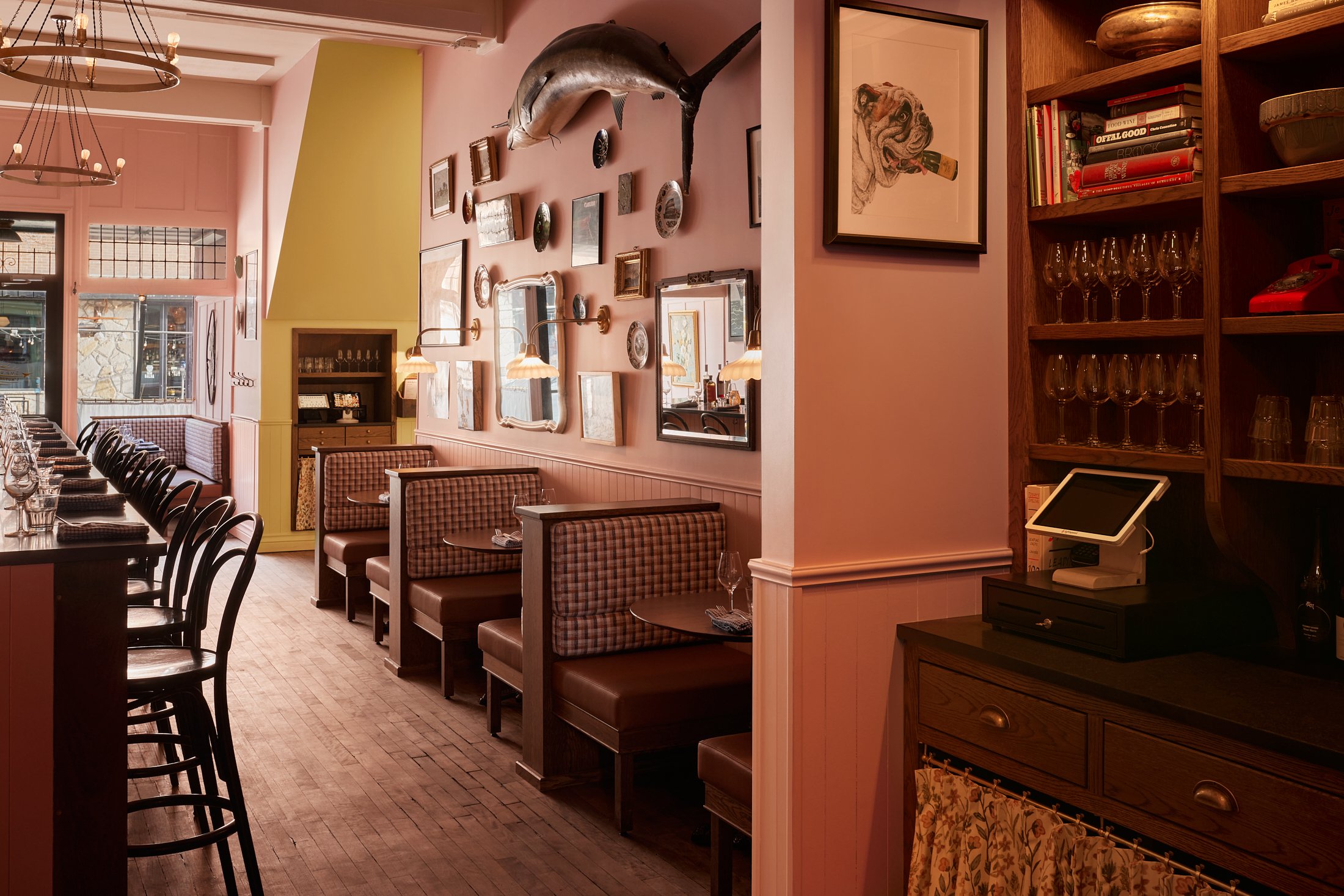 Vin Papillon - Interior Design Blanc Marine