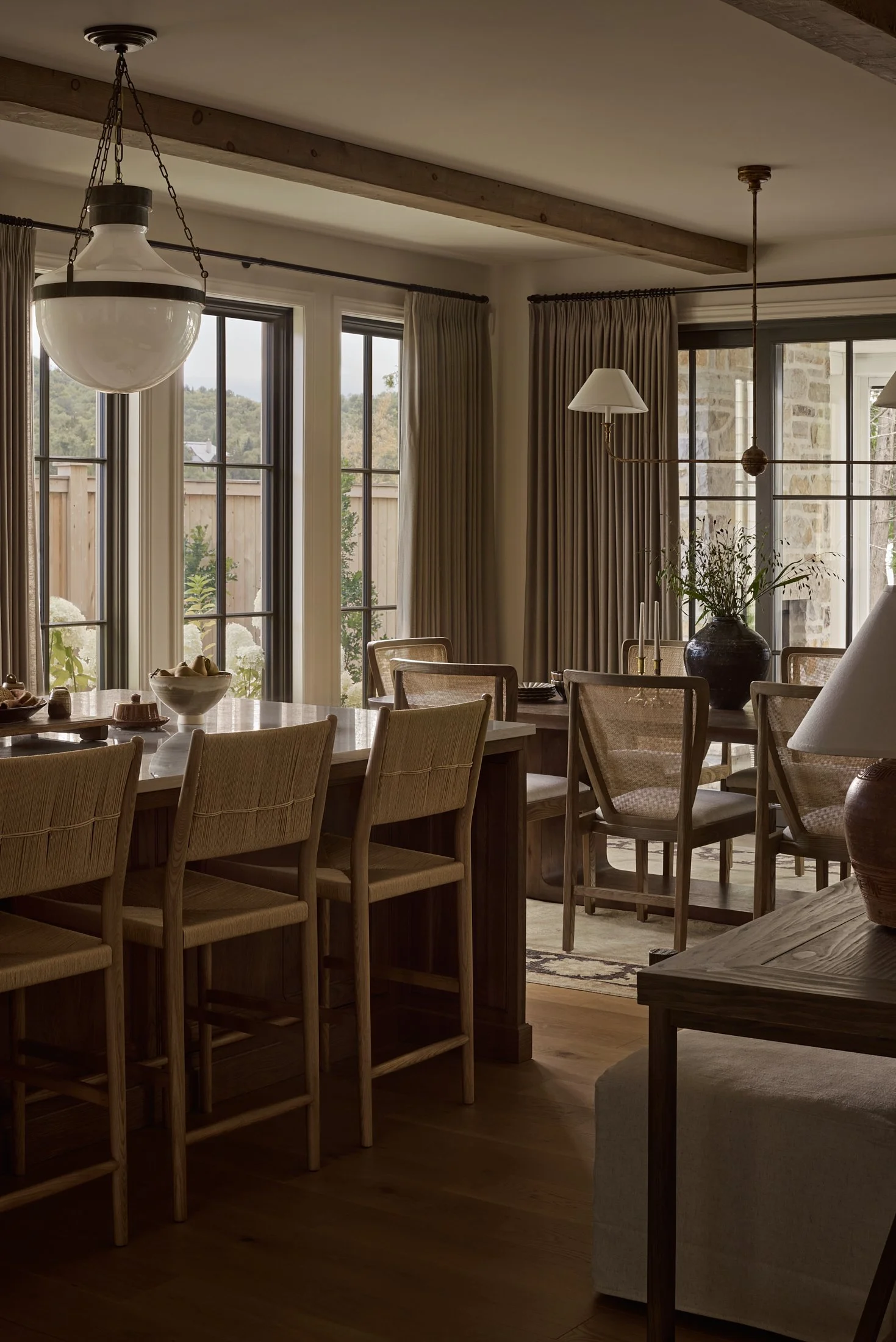 Design Résidence Deslauriers - Blanc Marine Intérieurs - Dining Room