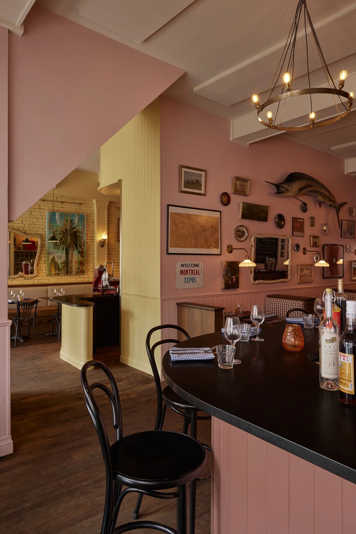 Vin Papillon - Interior Design Blanc Marine