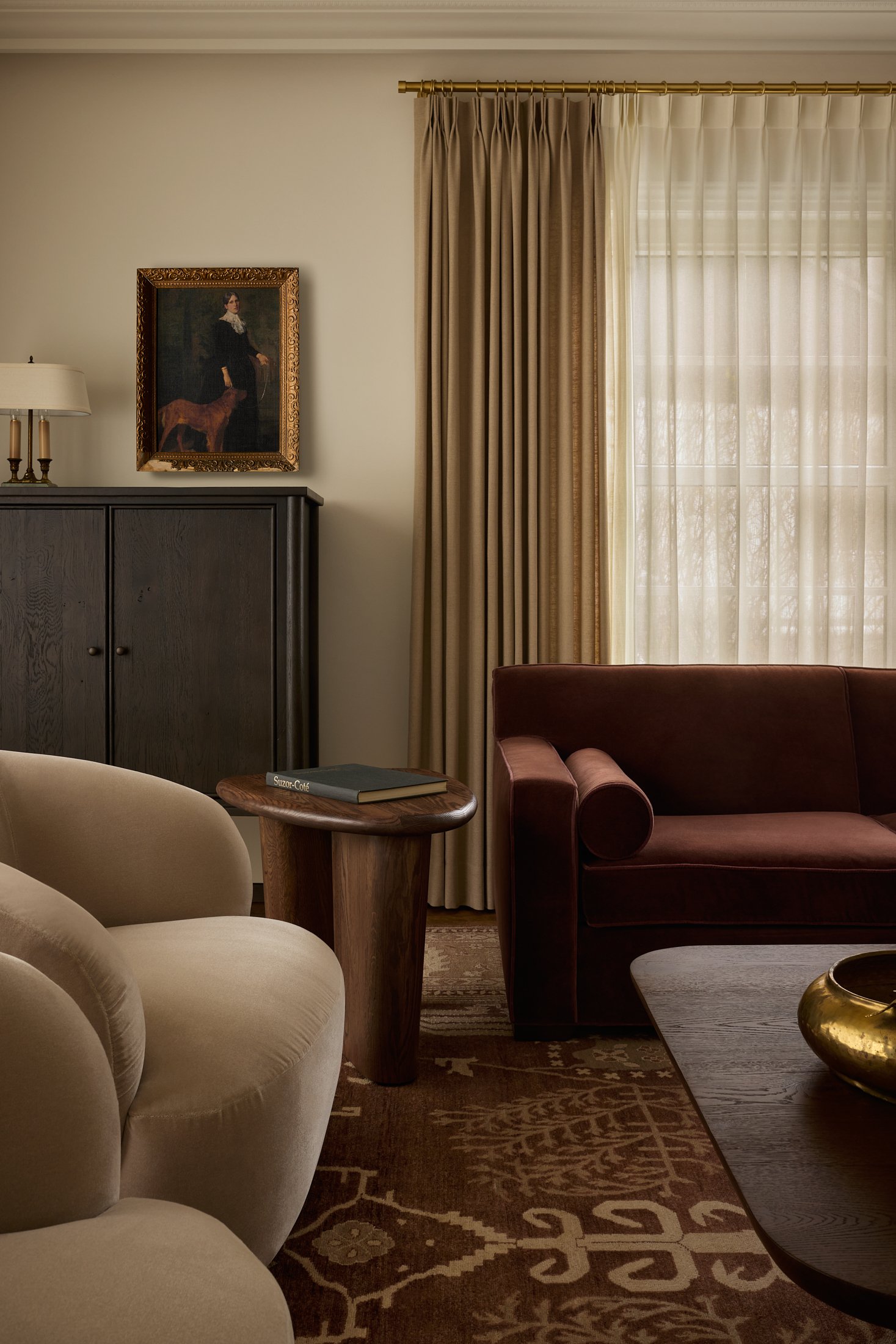 Design Résidence Dumfries - Blanc Marine Intérieurs - Living Room