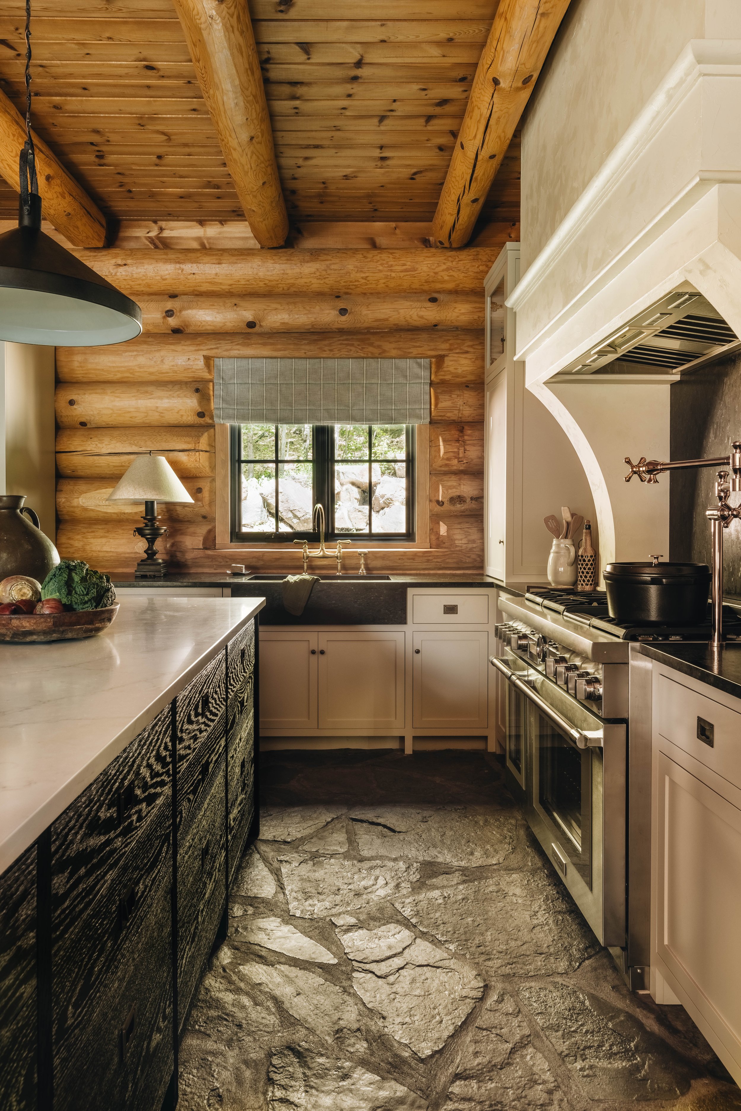 Kitchen design - Blanc Marine Intérieurs