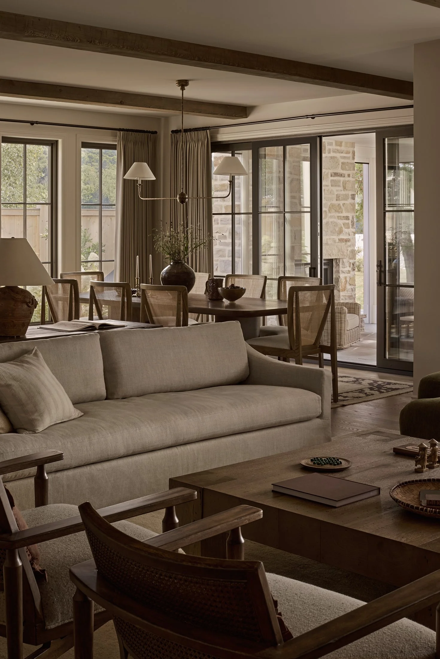 Design Résidence Deslauriers - Blanc Marine Intérieurs - Living Room