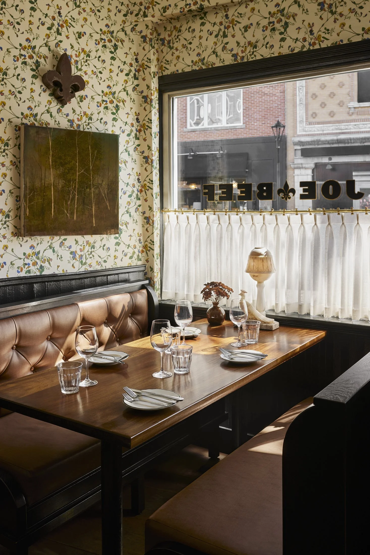 Restaurant Joe Beef — Blanc Marine Intérieurs