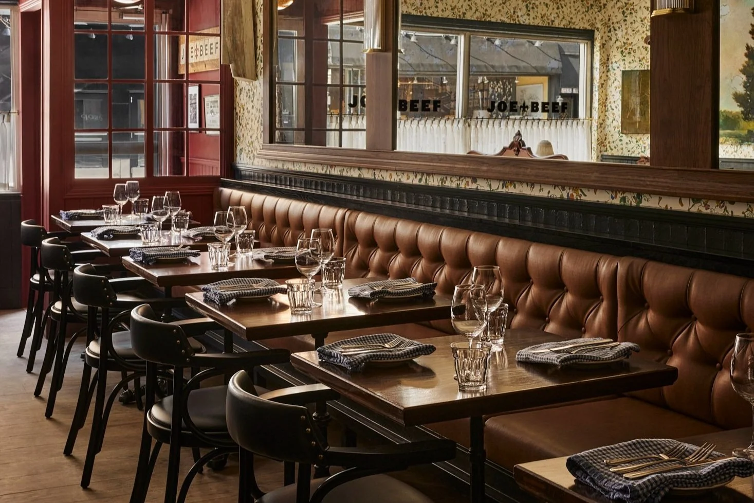 Restaurant Joe Beef — Blanc Marine Intérieurs